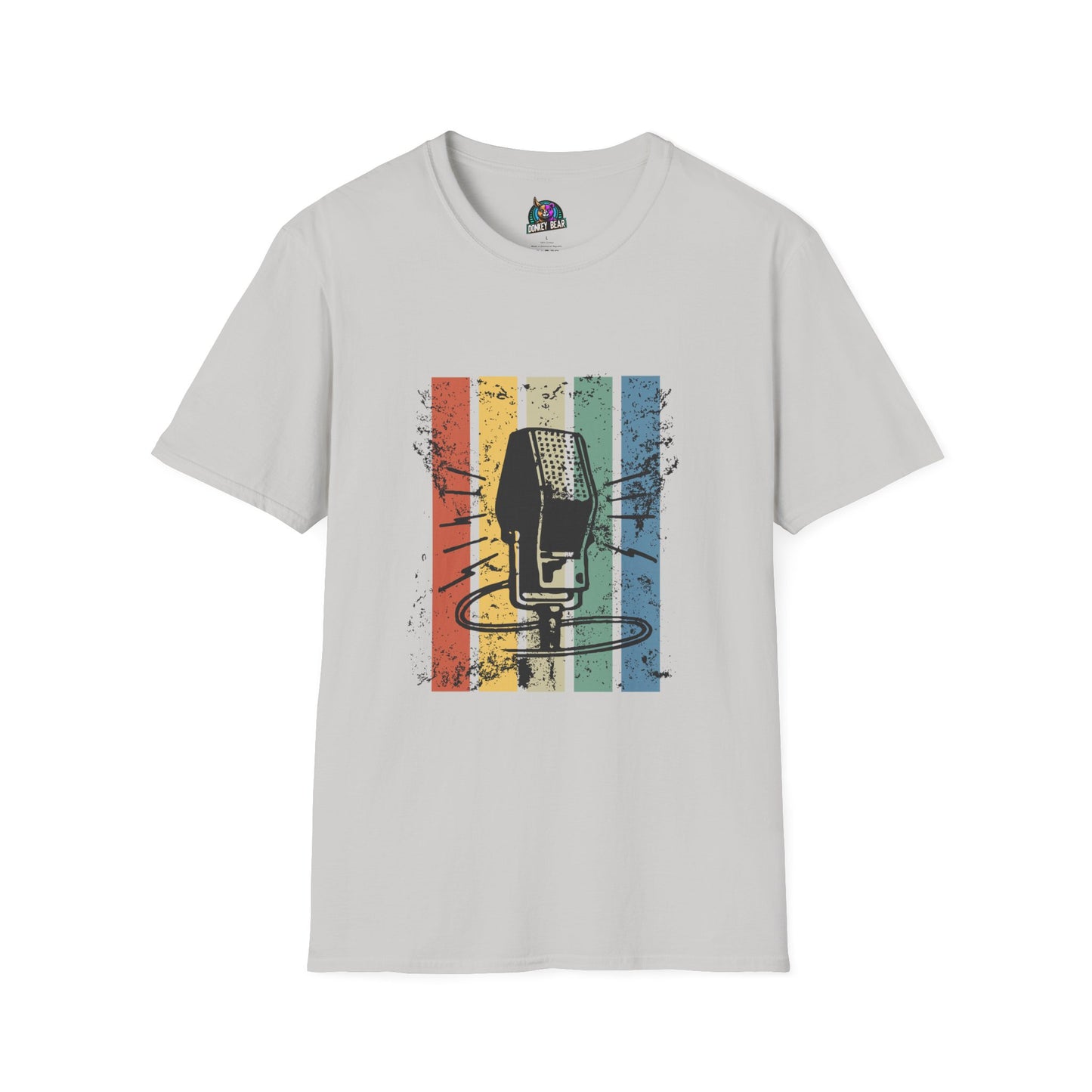 "Retro Mic" T-Shirt – Vintage Vibes, Timeless Sound