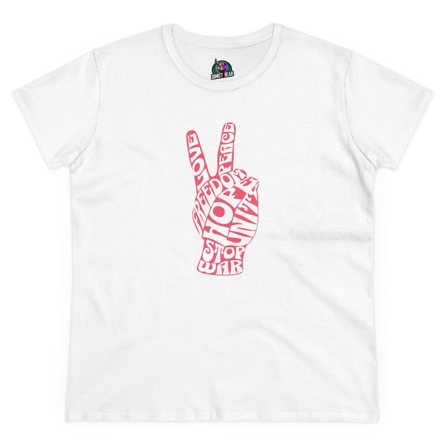 "Peace & Love" T-Shirt – Wear the Message, Spread the Vibes