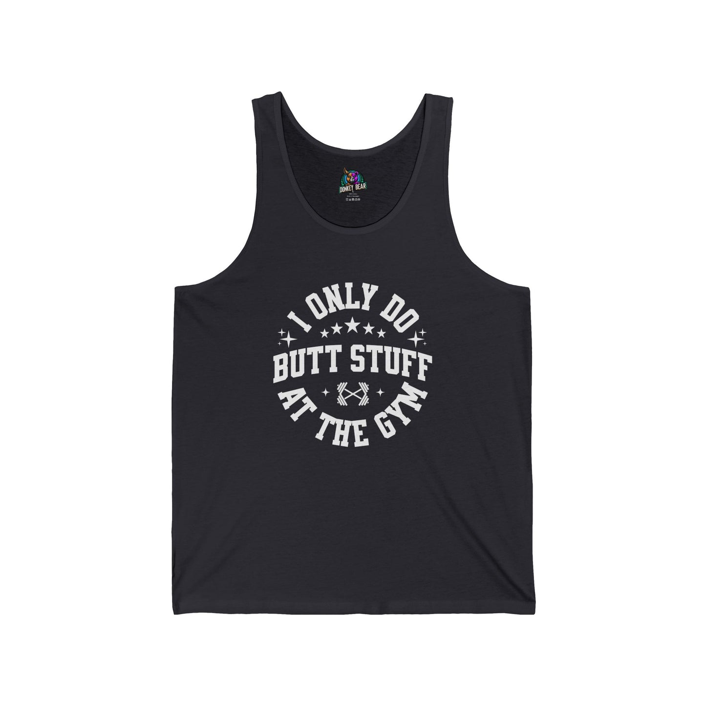 "I Only Do Butt Stuff at the Gym" Tank Top – Leg Day Just Got Funnier