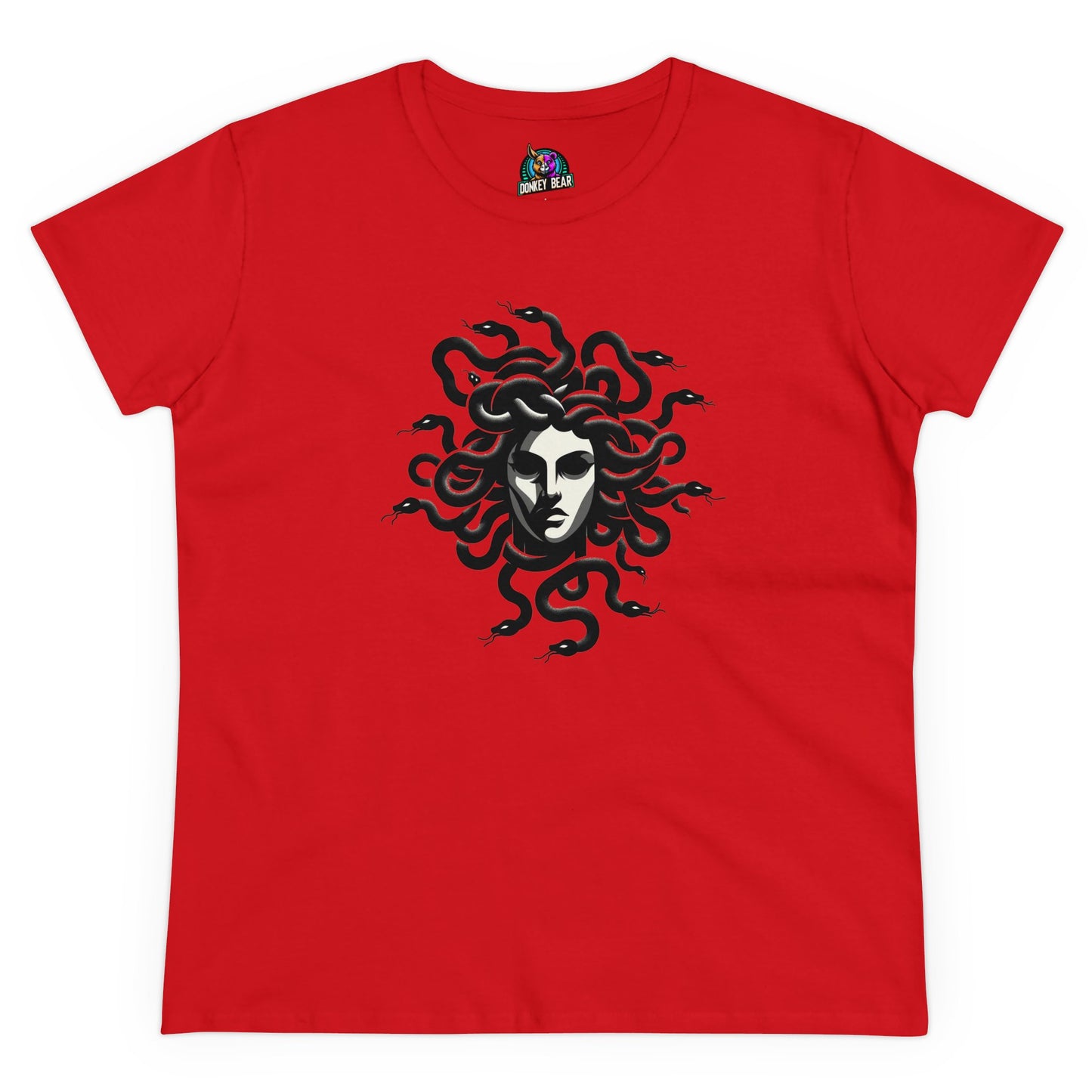 "Medusa’s Gaze" T-Shirt – A Look That Turns Heads (Literally!)