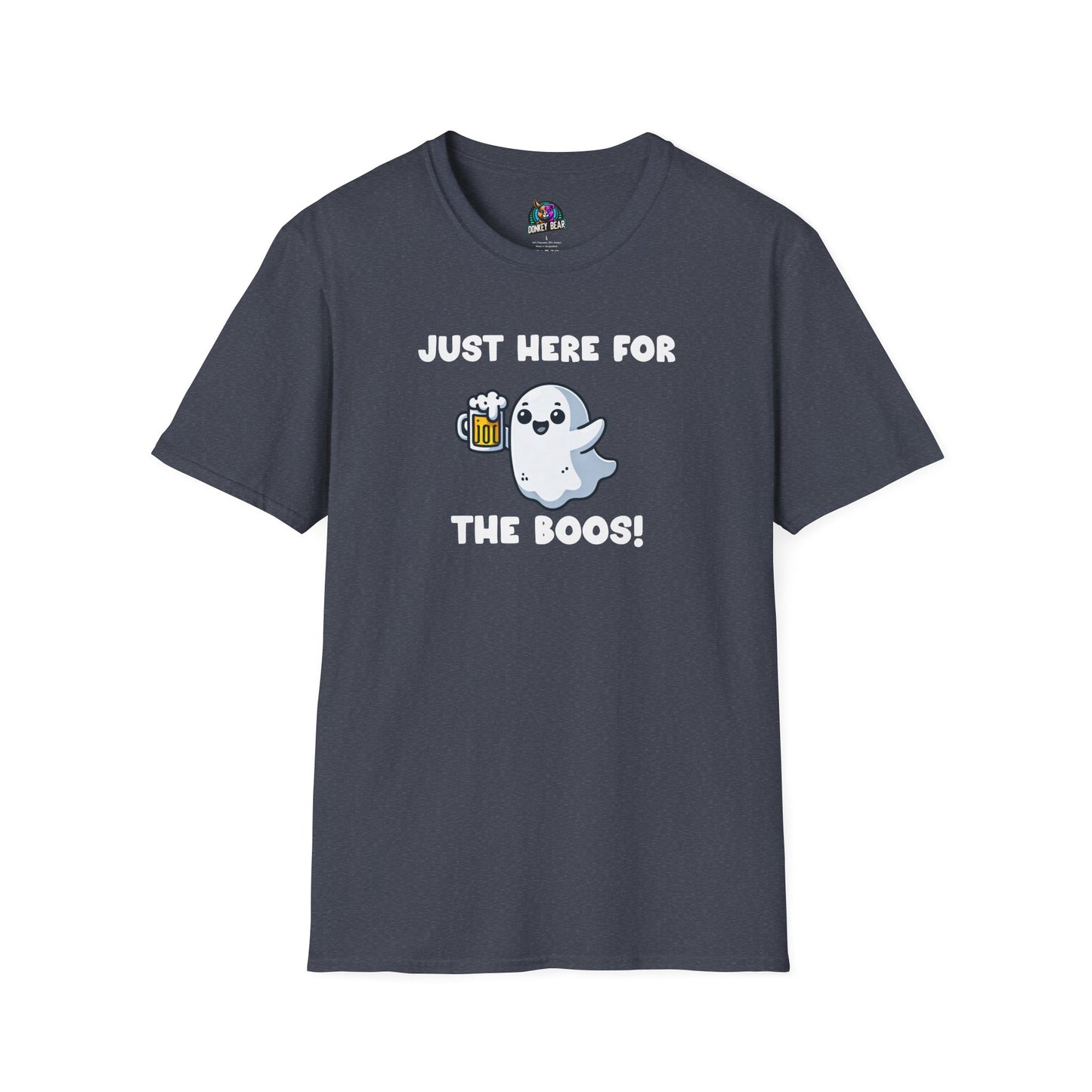 "Only Here for the Boos" T-Shirt – Spooky Sips & Ghostly Good Times