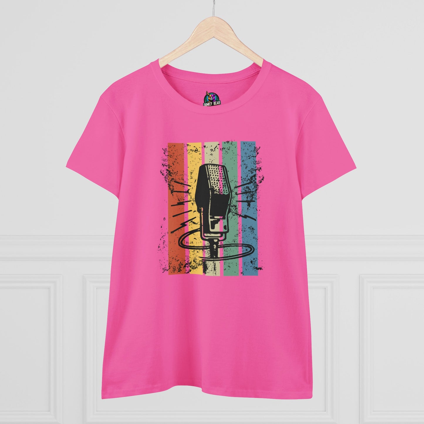 "Retro Mic" T-Shirt – Vintage Vibes, Timeless Sound