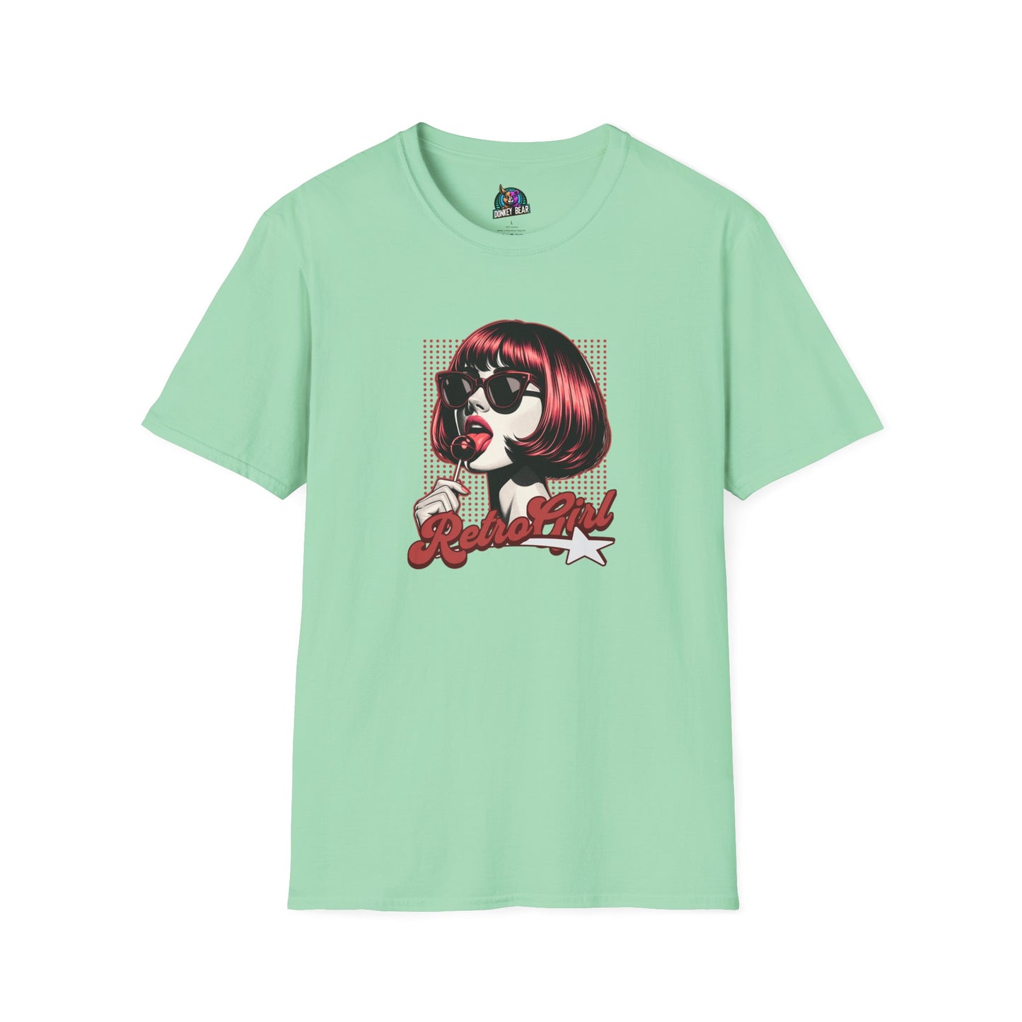 "Retro Girl" T-Shirt – Vintage Vibes, Modern Style