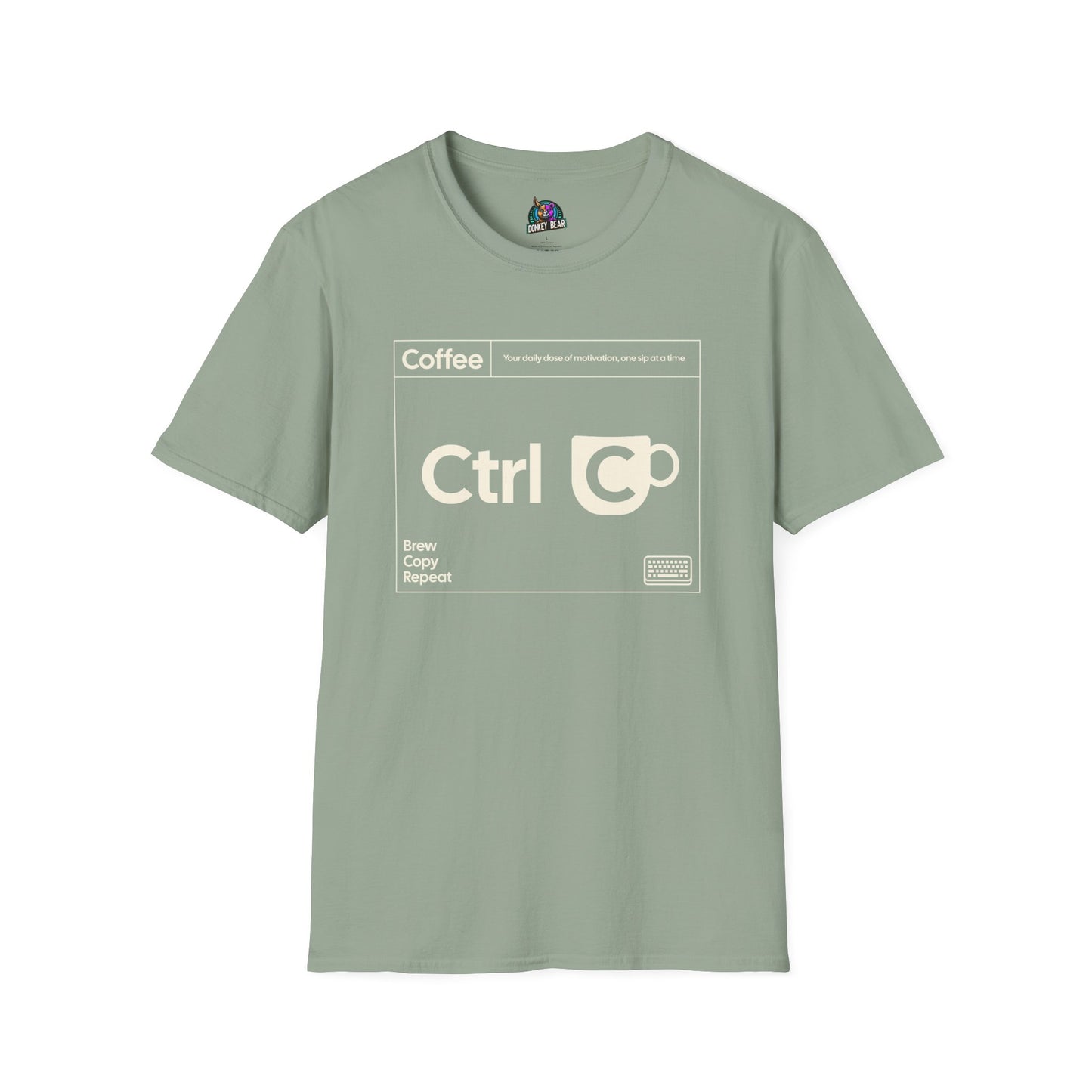 "Ctrl + C Coffee" T-Shirt – Copy, Paste, Caffeinate!
