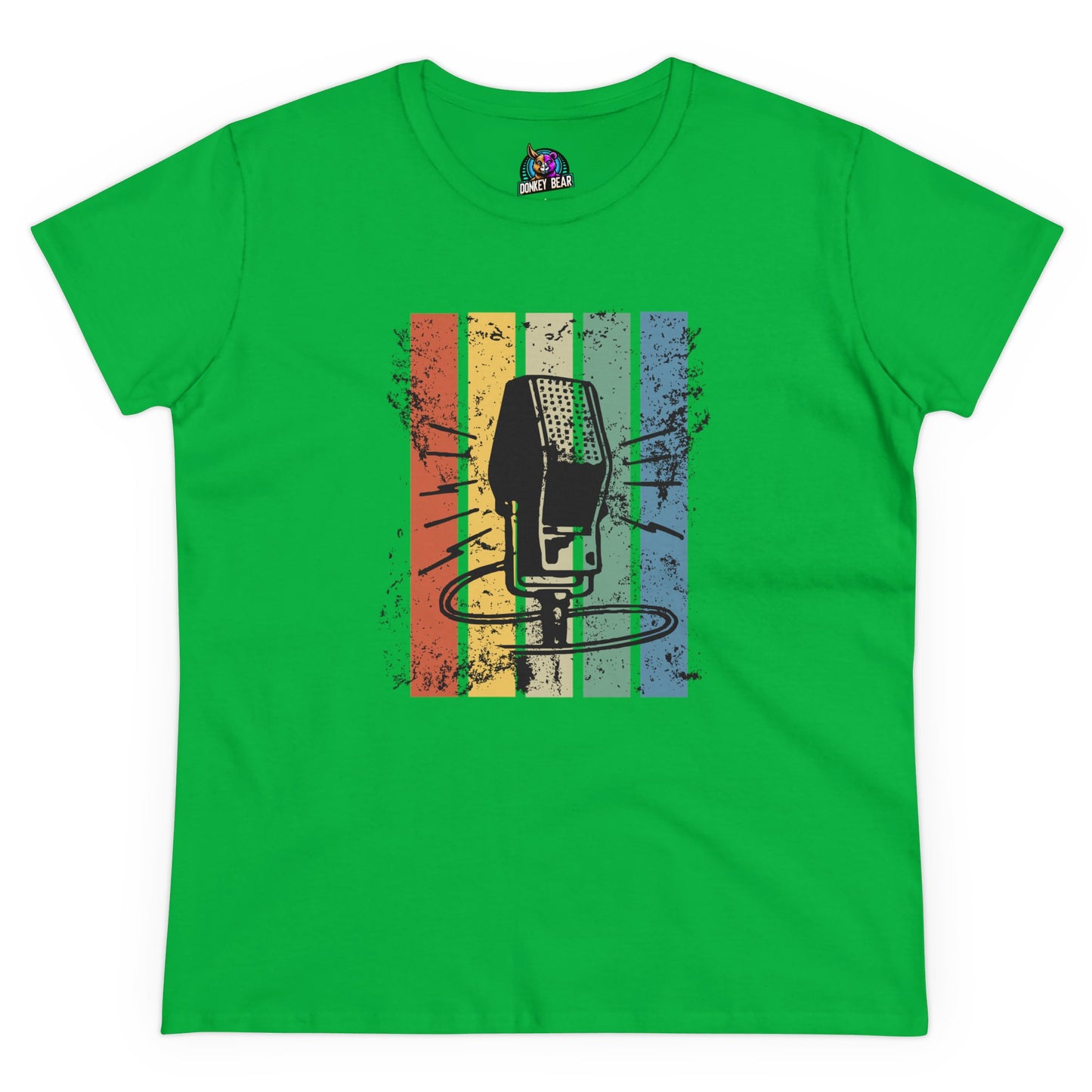"Retro Mic" T-Shirt – Vintage Vibes, Timeless Sound