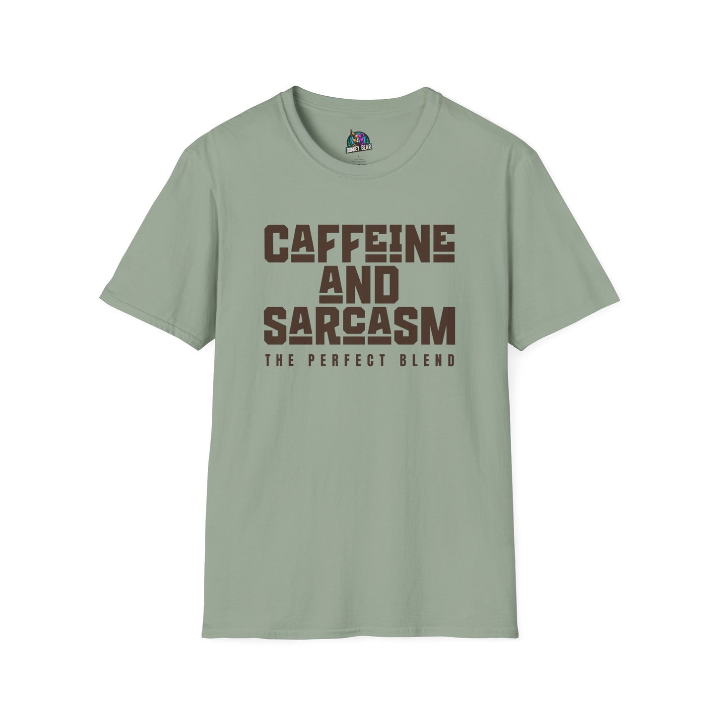 "Caffeine & Sarcasm – The Perfect Blend" T-Shirt