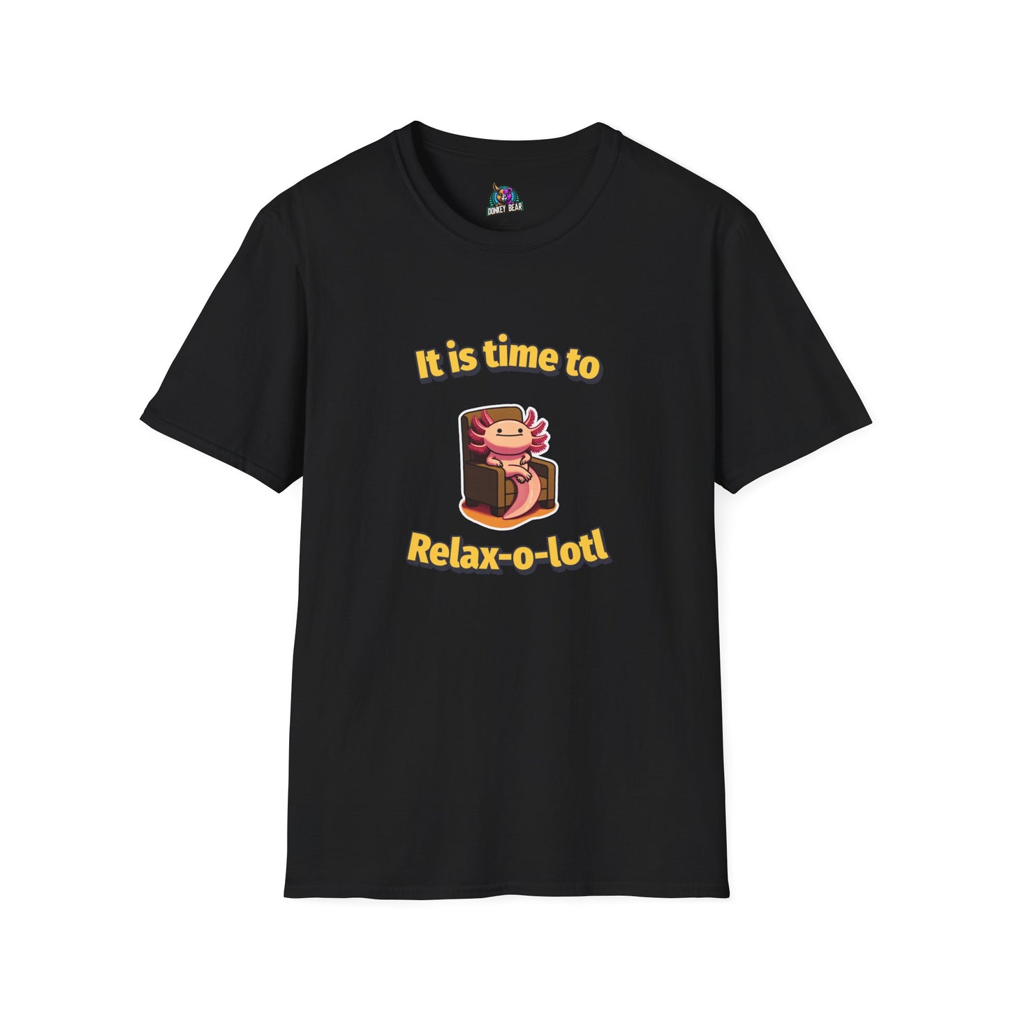 "Relax-o-Lotl" T-Shirt – The Chillest Amphibian Around