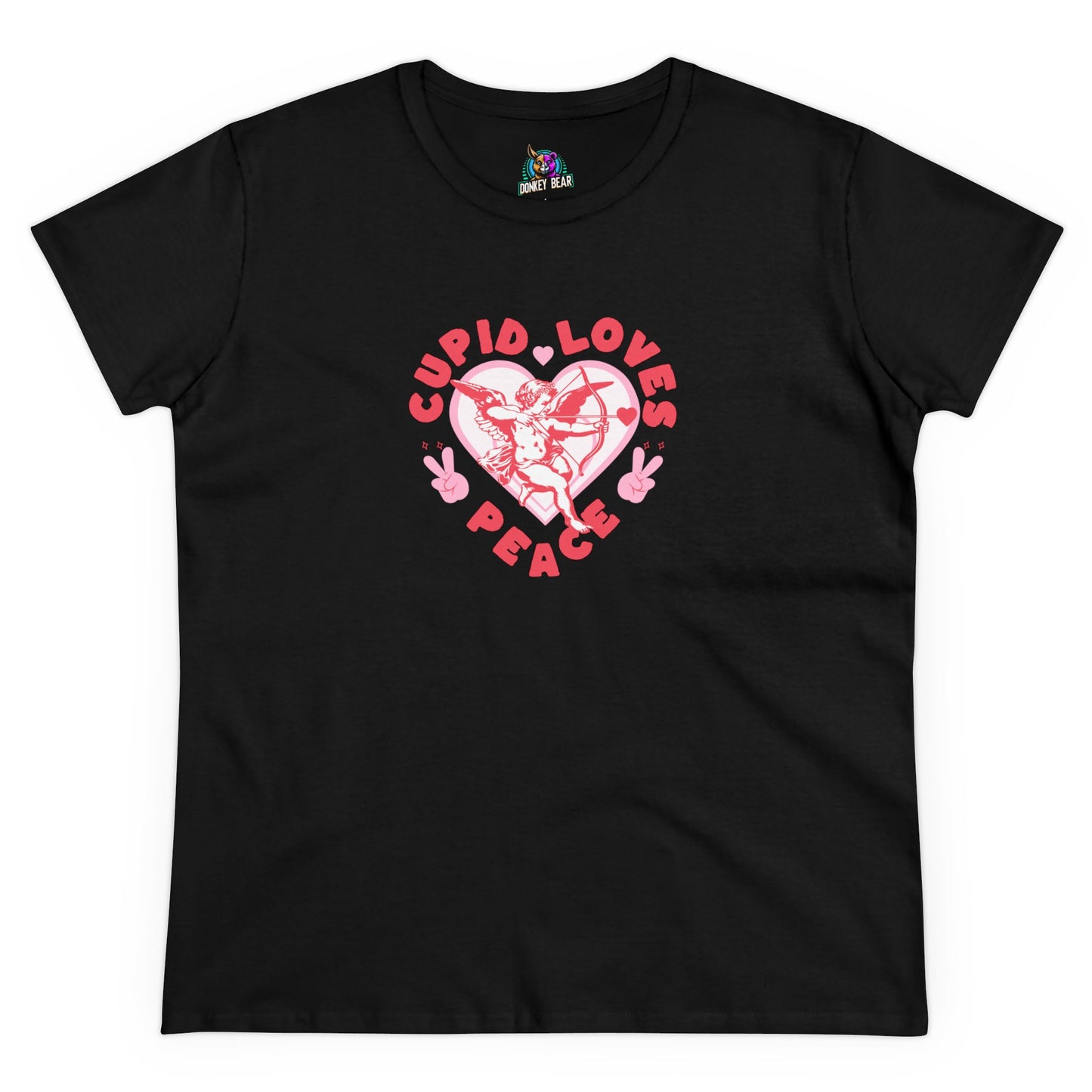 Cupid, Love, & Peace Valentine’s Day T-Shirt – Love at First Sight!
