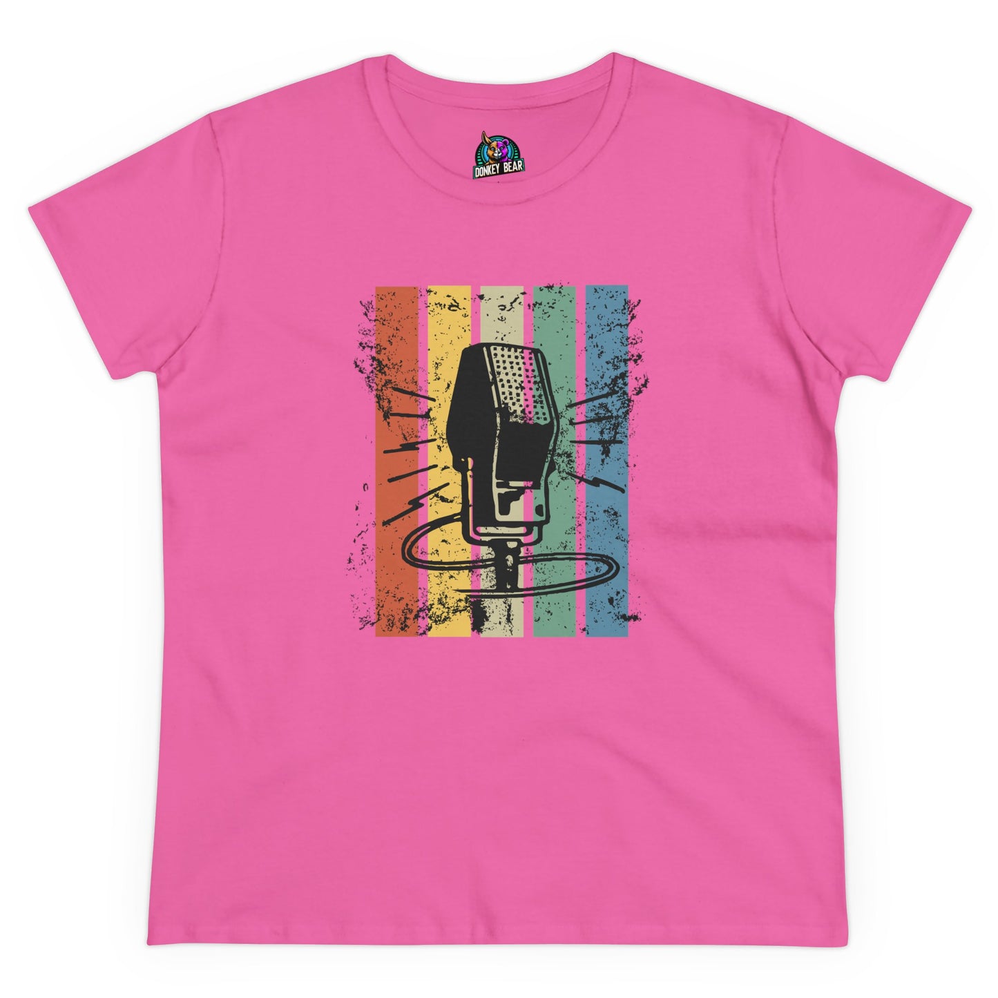 "Retro Mic" T-Shirt – Vintage Vibes, Timeless Sound