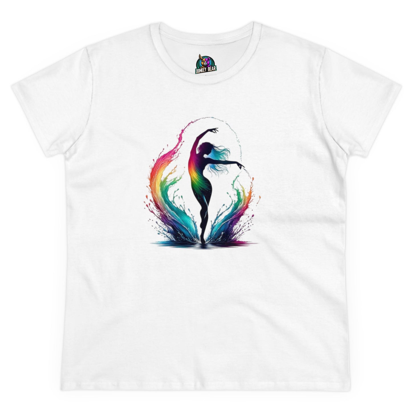 "Rainbow Fairy Dance" T-Shirt – Whimsical, Colorful, and Full of Magic