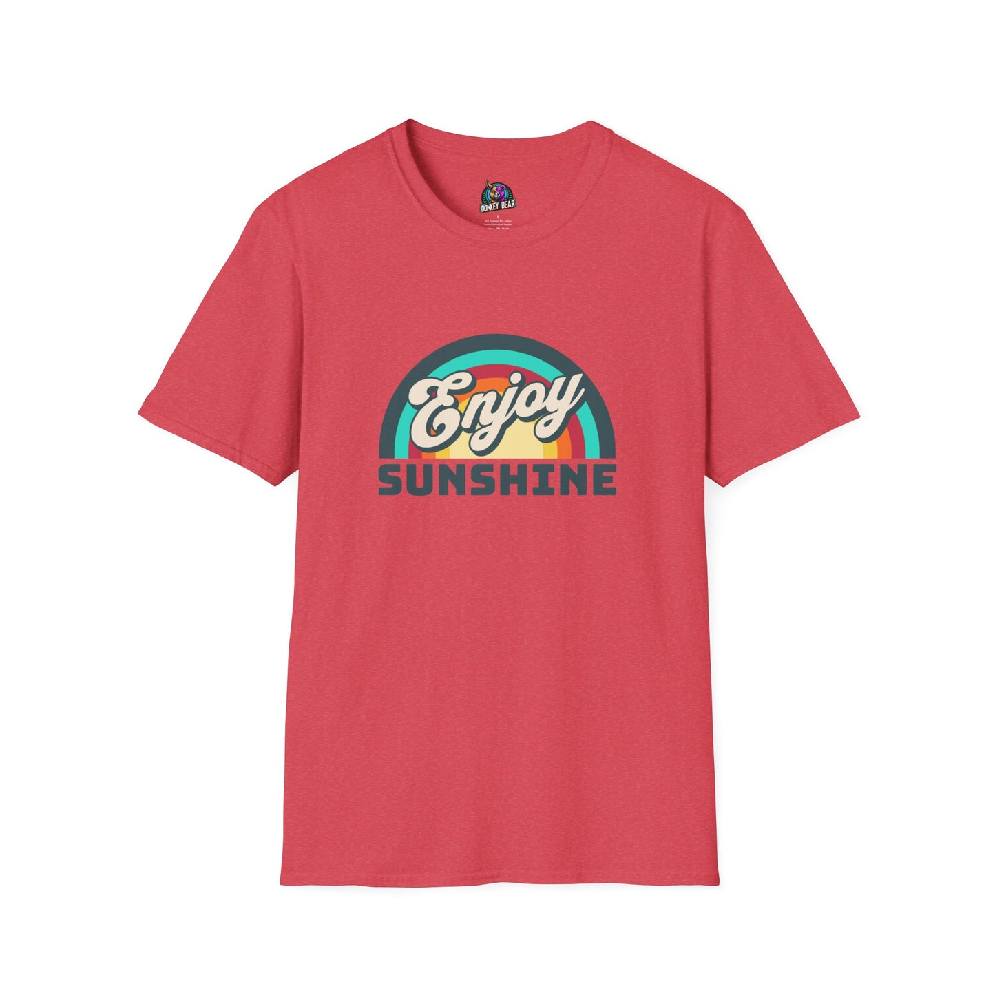 "Enjoy Sunshine" T-Shirt – Retro Vibes, Endless Sunshine
