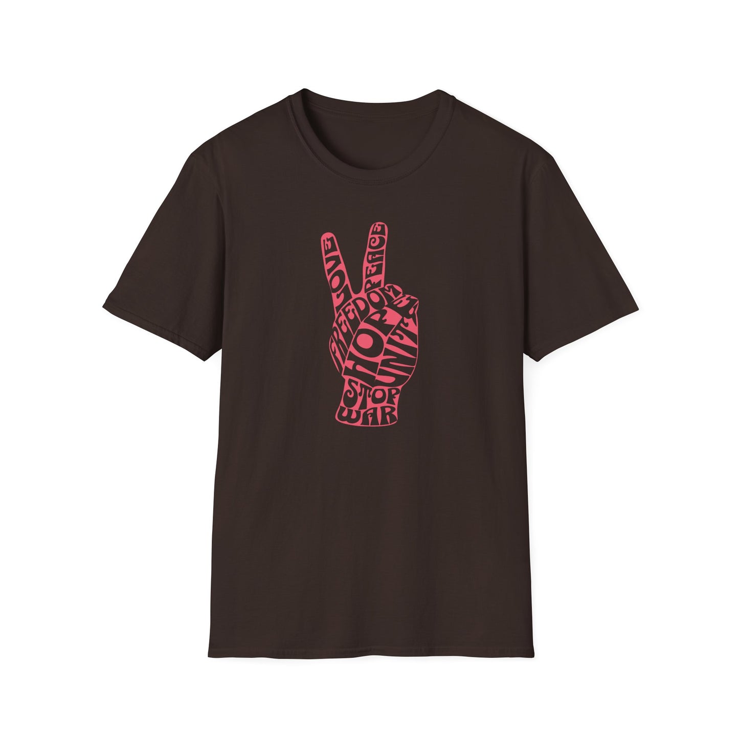 "Peace & Love" T-Shirt – Wear the Message, Spread the Vibes