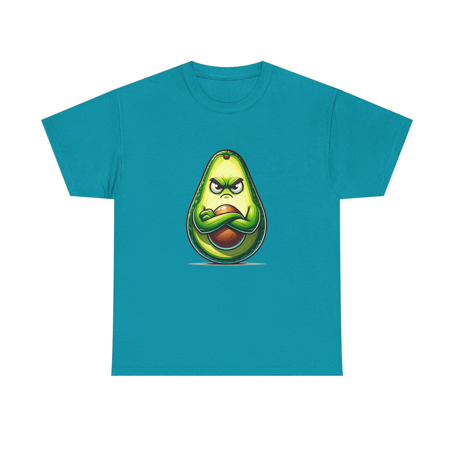 Angry Avocado T-Shirt – Guac ‘N’ Roll with Attitude!