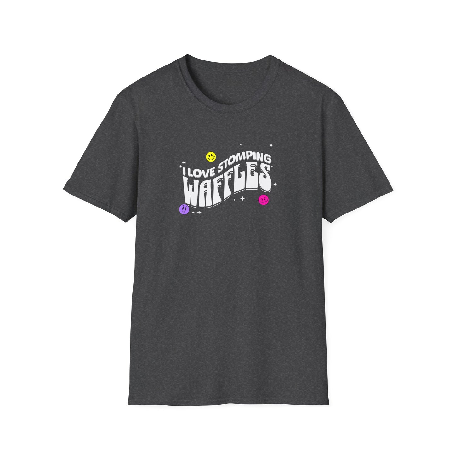 "Waffle Stomping" T-Shirt – A Bold Statement in Questionable Decisions