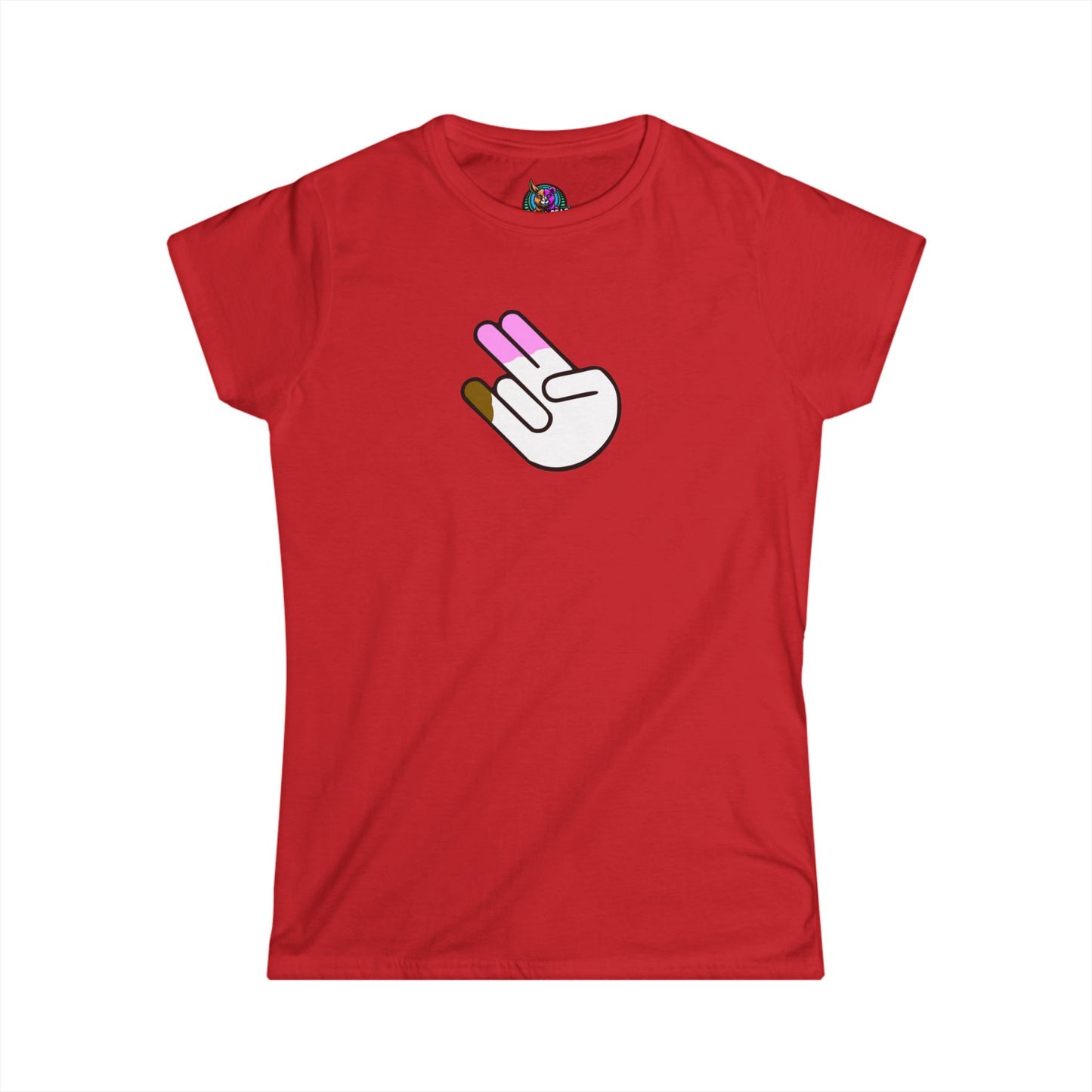 Two in the Pink, One in the Stink" T-Shirt – A Classic Hand Gesture with a Bold Message