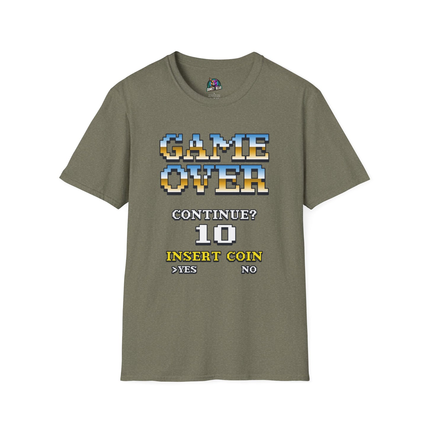 "Game Over" T-Shirt – Press Start to Respawn