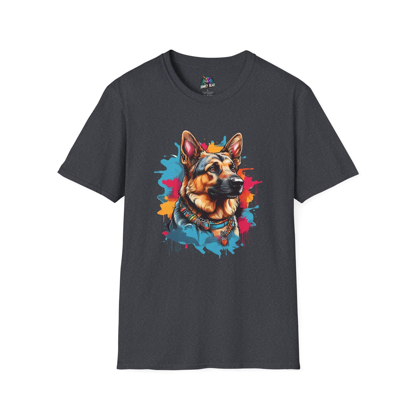 "Colorful Dog" T-Shirt – Vibrant, Loyal, and Full of Life