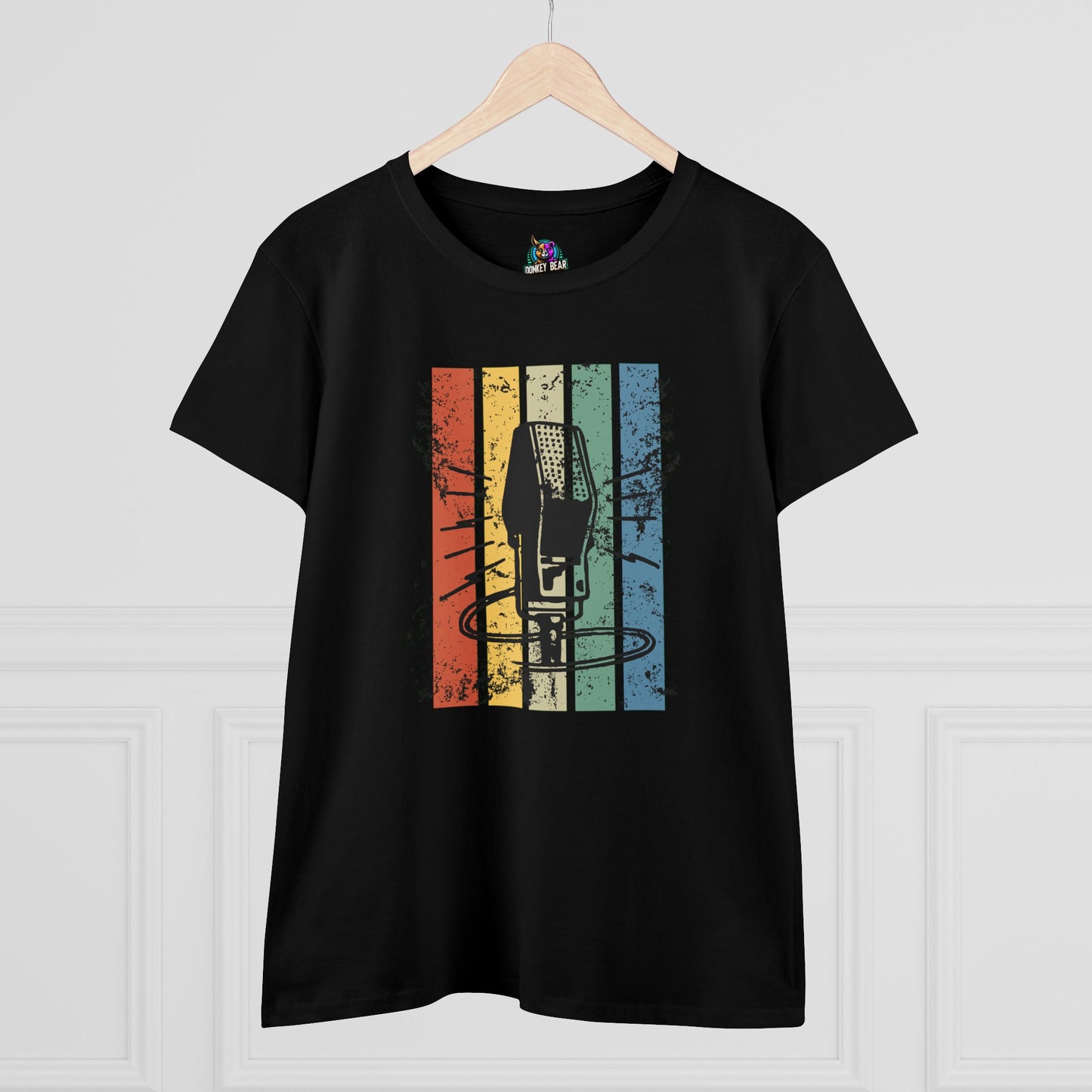 "Retro Mic" T-Shirt – Vintage Vibes, Timeless Sound