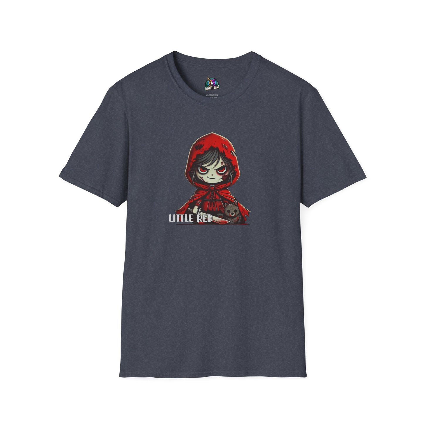 Creepy Red Riding Hood T-Shirt – A Dark Twist on a Classic Tale