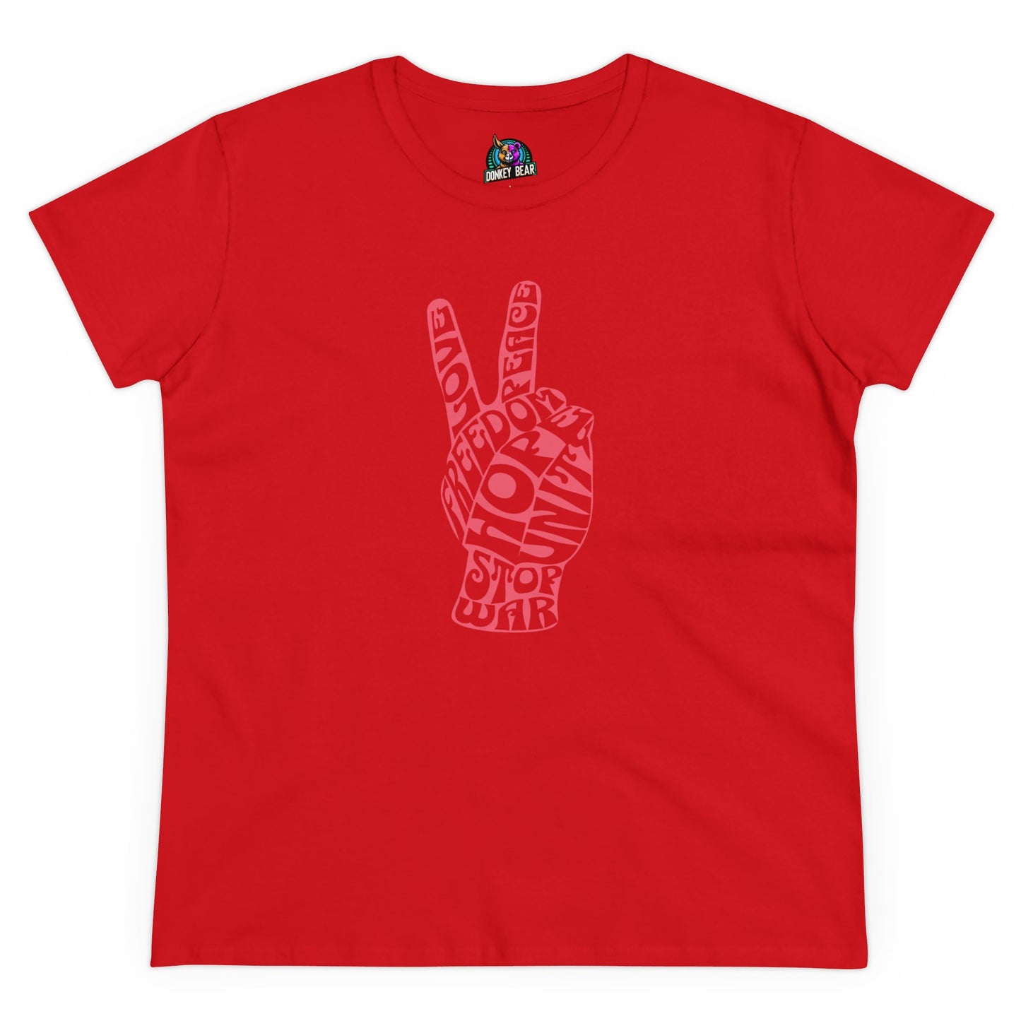 "Peace & Love" T-Shirt – Wear the Message, Spread the Vibes