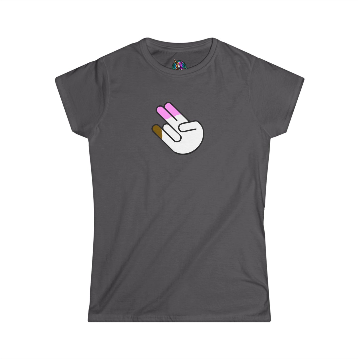Two in the Pink, One in the Stink" T-Shirt – A Classic Hand Gesture with a Bold Message
