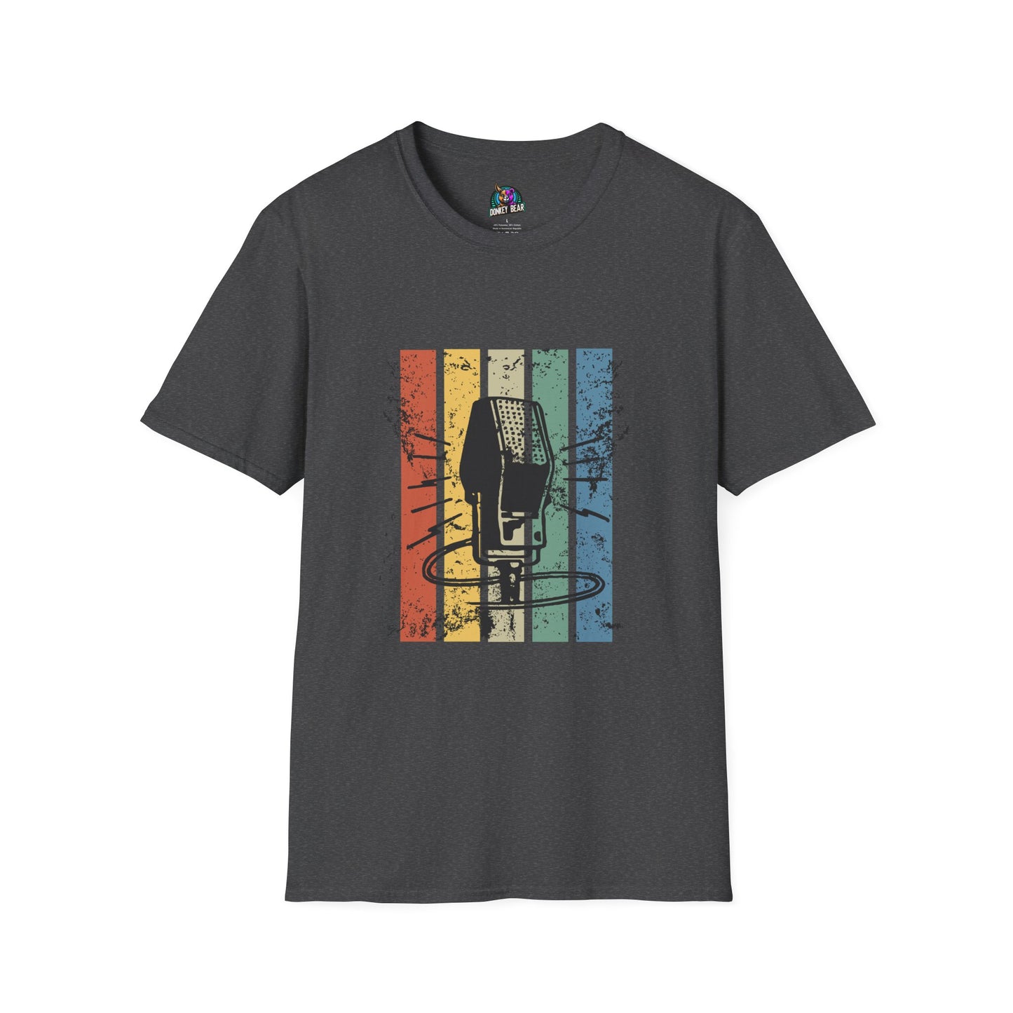 "Retro Mic" T-Shirt – Vintage Vibes, Timeless Sound