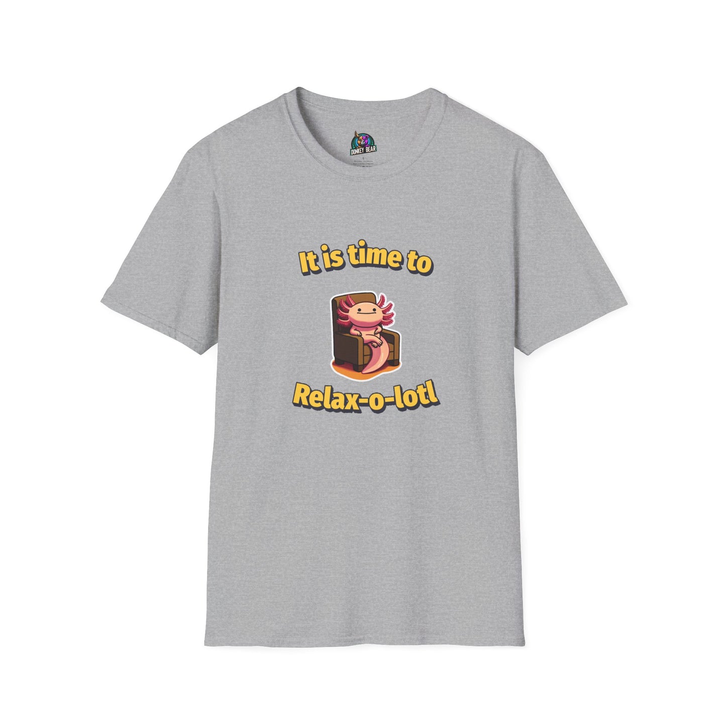 "Relax-o-Lotl" T-Shirt – The Chillest Amphibian Around