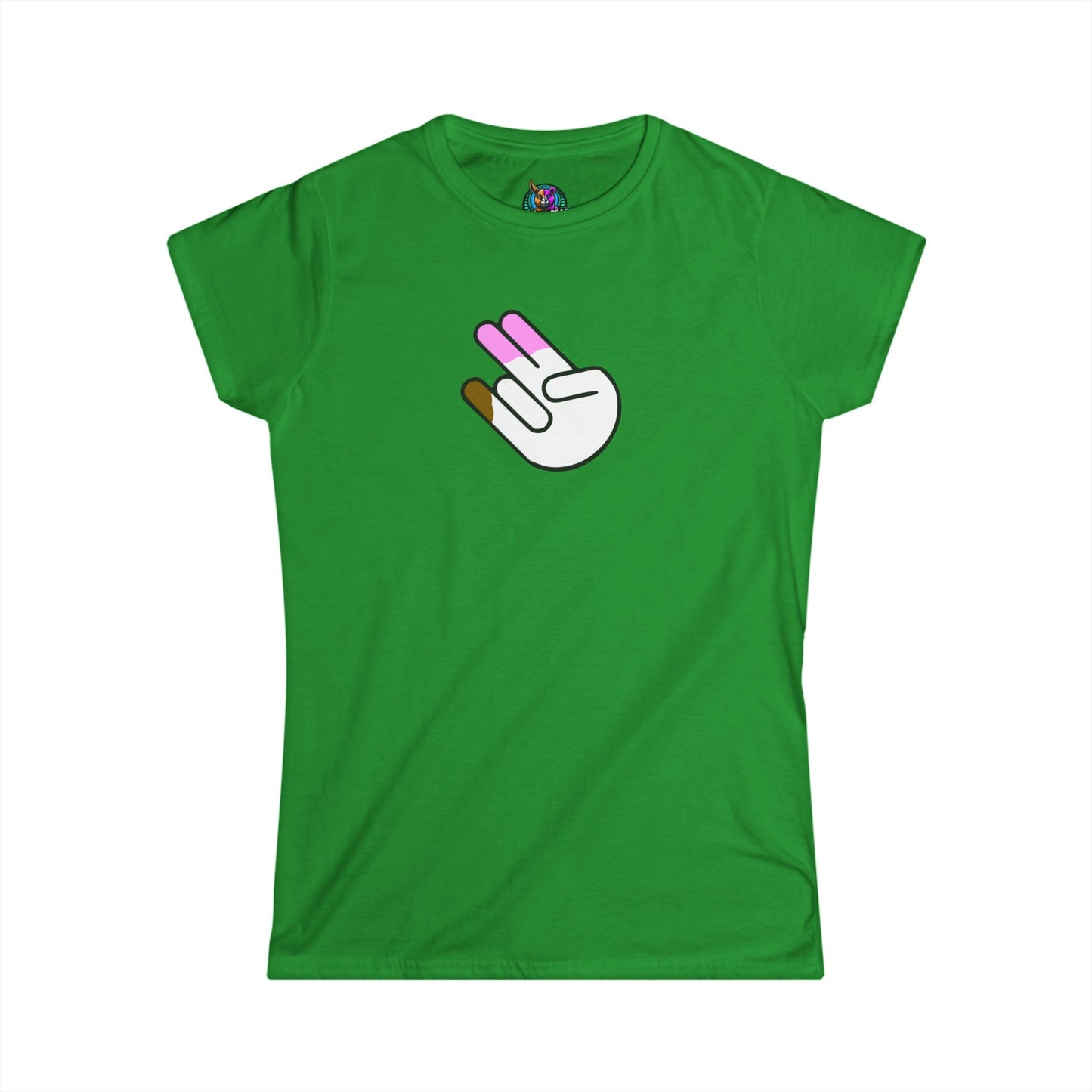 Two in the Pink, One in the Stink" T-Shirt – A Classic Hand Gesture with a Bold Message