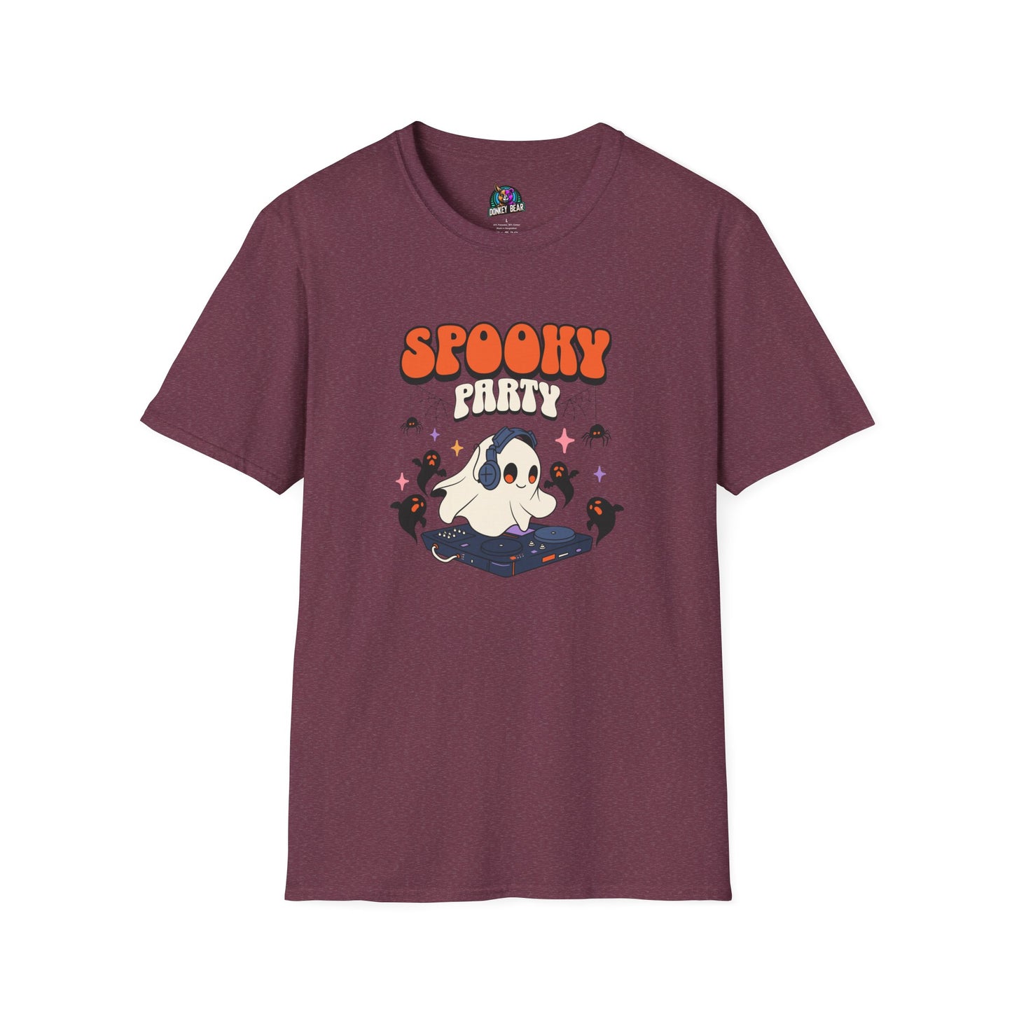 "Spooky Party" T-Shirt – Drop the Beats, Raise the Spirits!