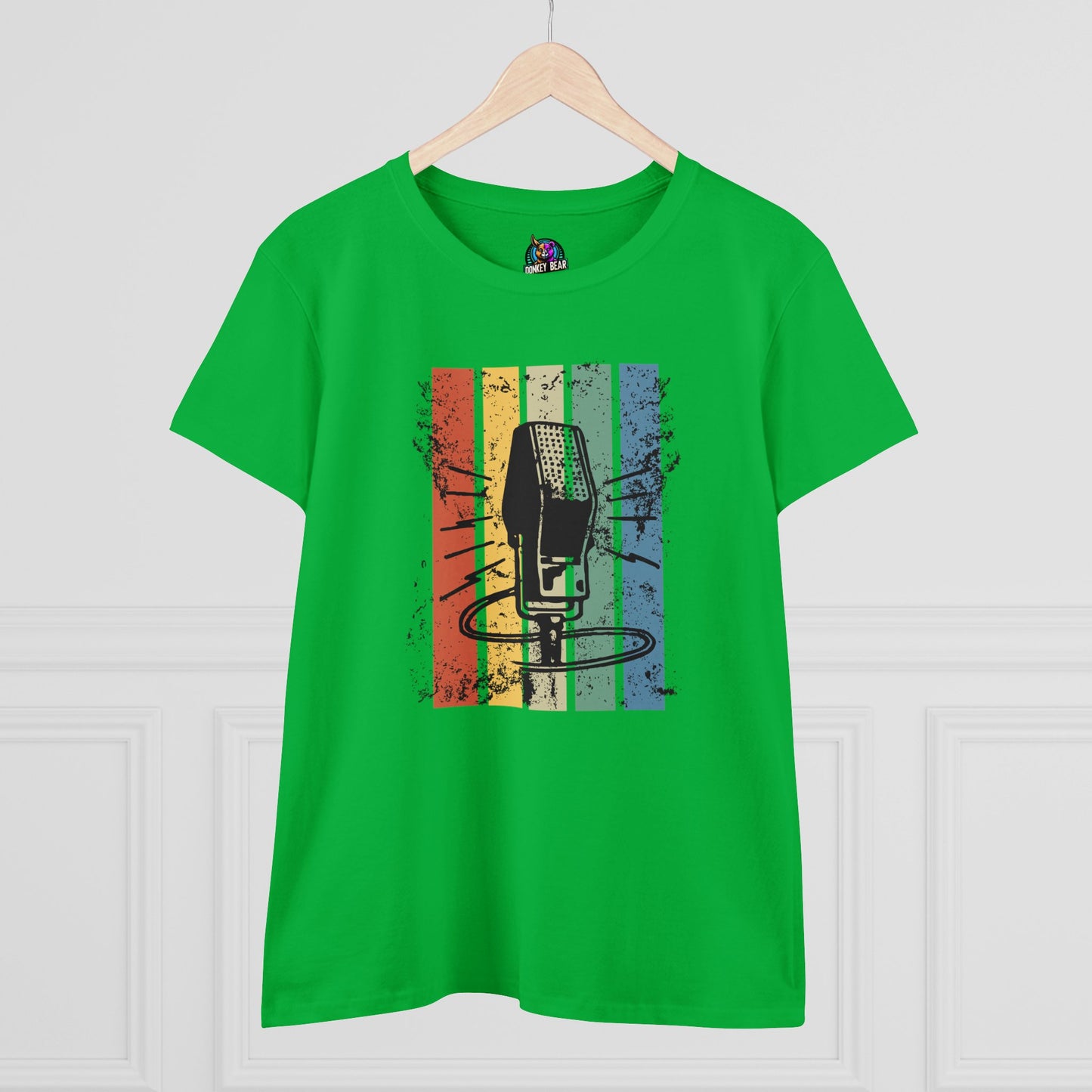 "Retro Mic" T-Shirt – Vintage Vibes, Timeless Sound