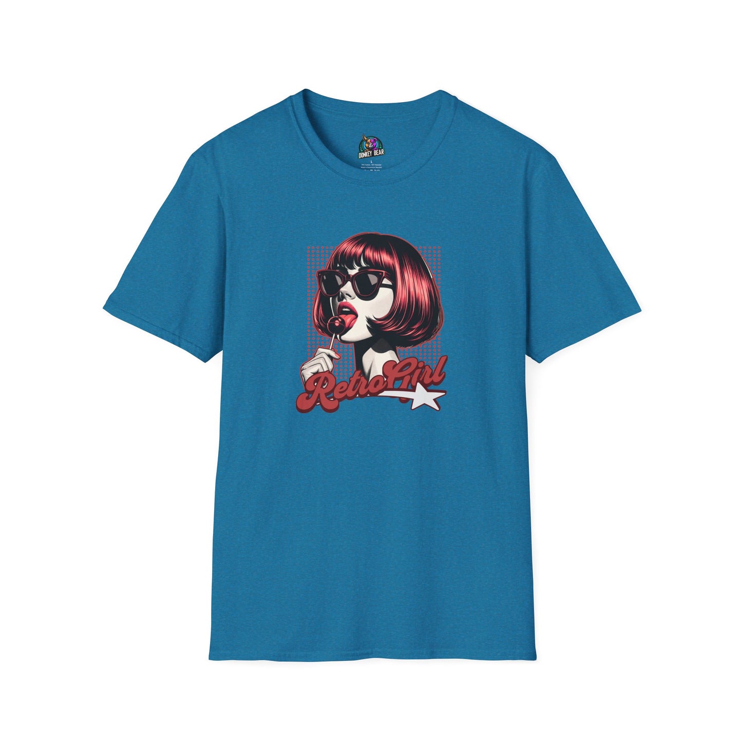 "Retro Girl" T-Shirt – Vintage Vibes, Modern Style