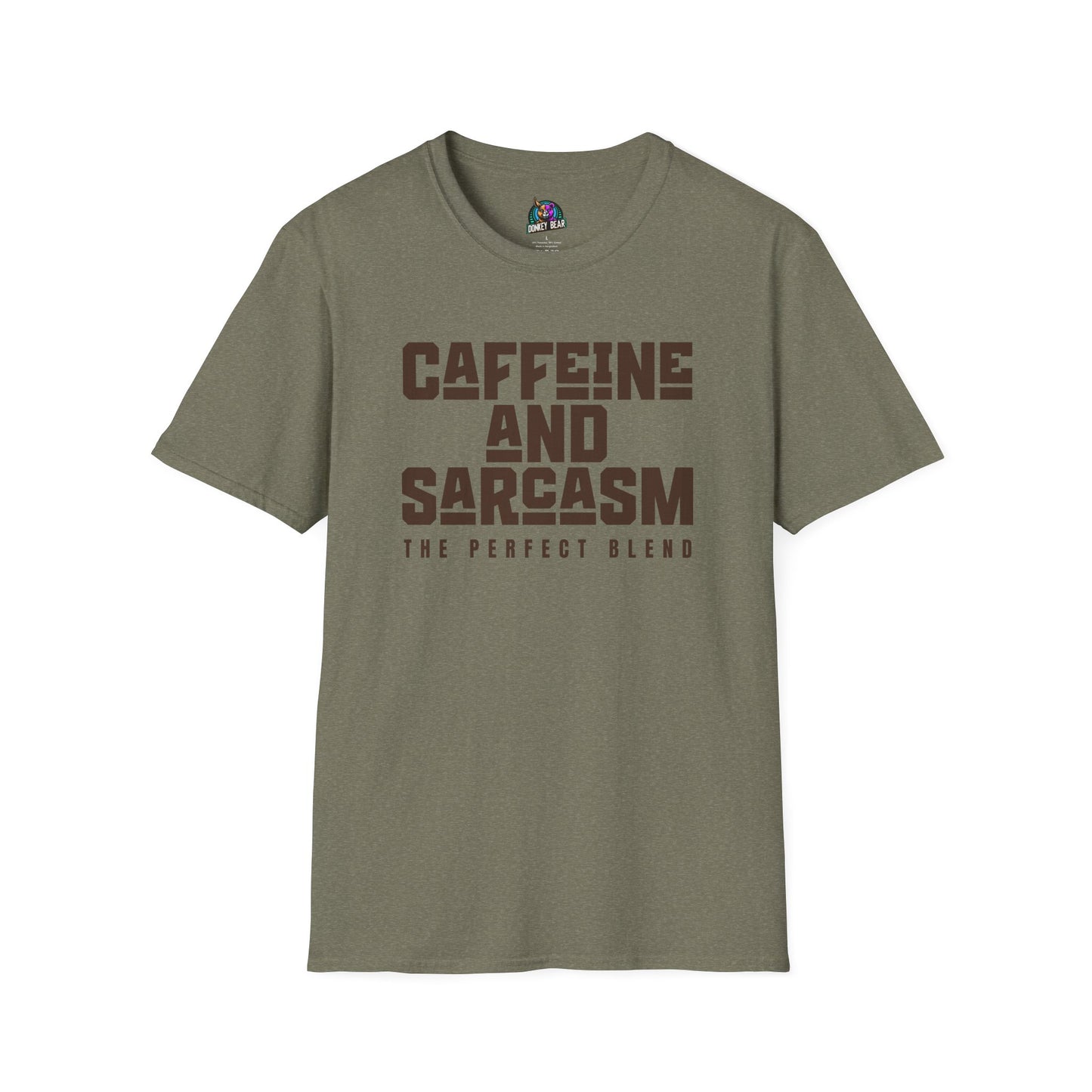 "Caffeine & Sarcasm – The Perfect Blend" T-Shirt