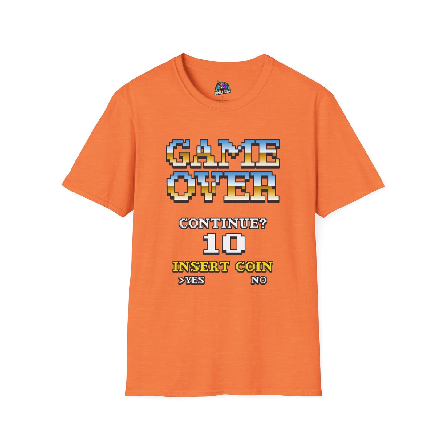 "Game Over" T-Shirt – Press Start to Respawn