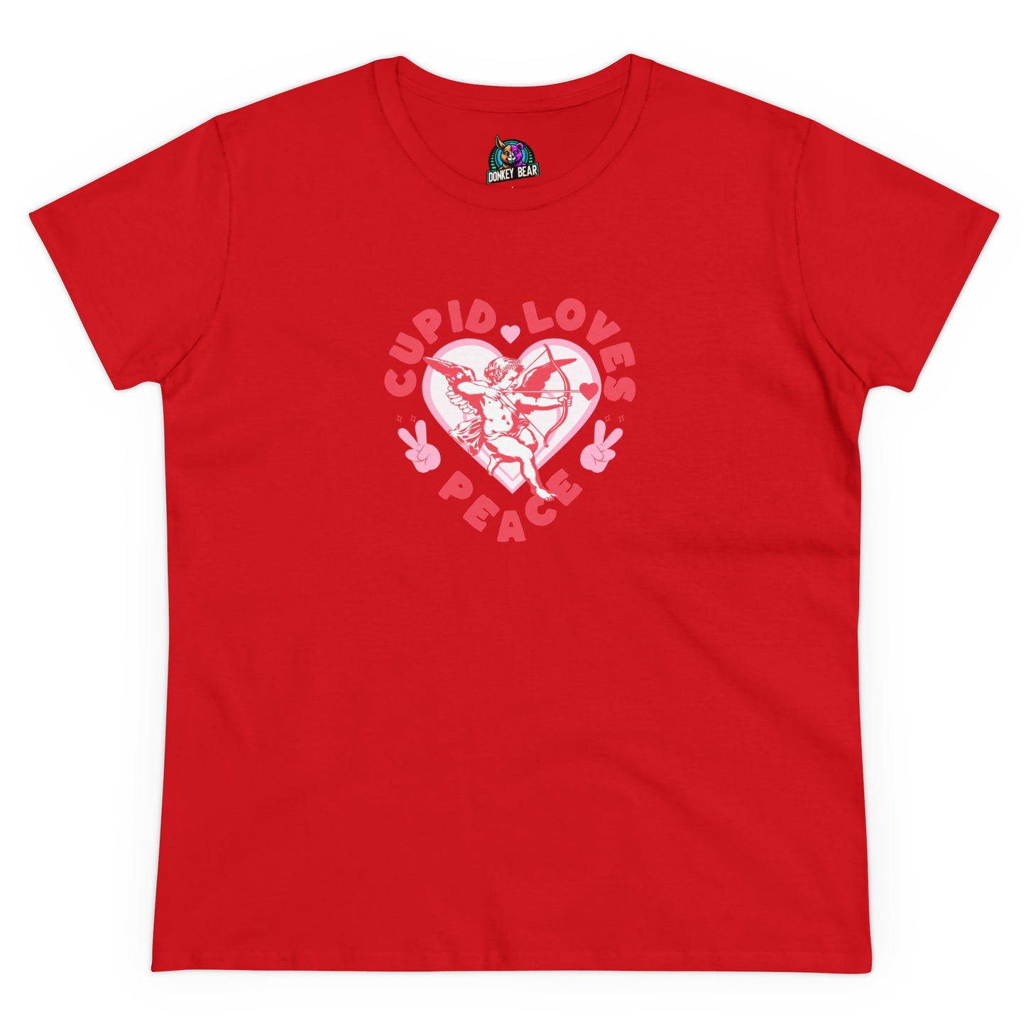 Cupid, Love, & Peace Valentine’s Day T-Shirt – Love at First Sight!