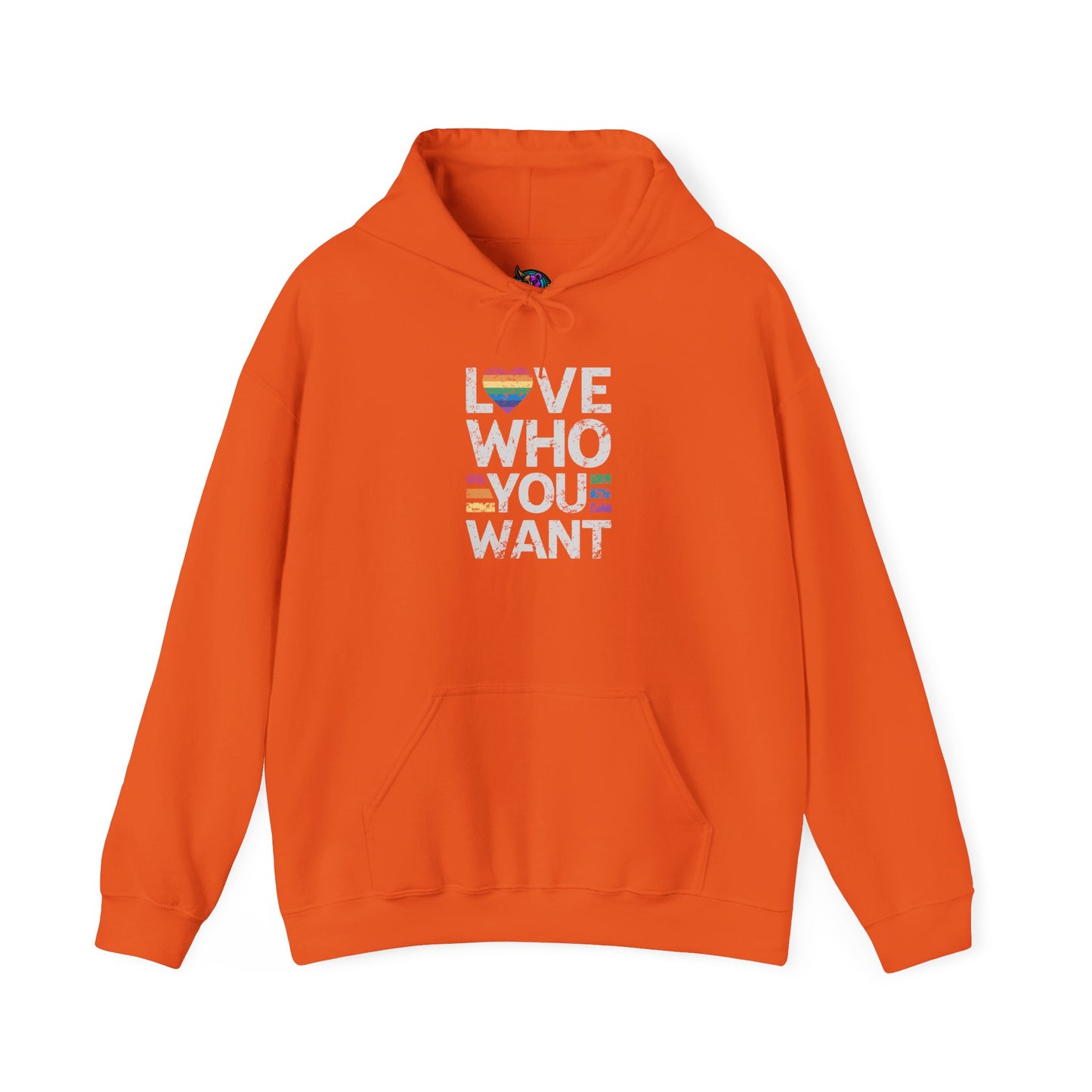 "Love Who You Want" Hoodie – Wear Your Pride, Own Your Love
