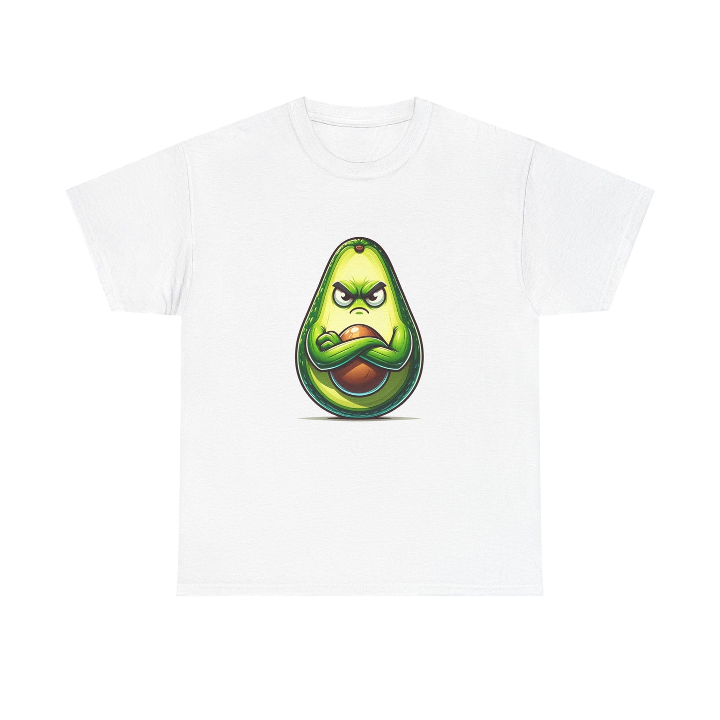 Angry Avocado T-Shirt – Guac ‘N’ Roll with Attitude!