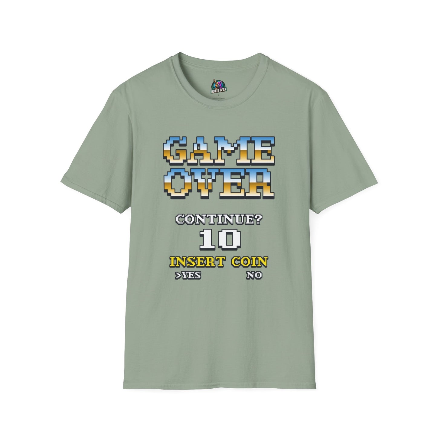 "Game Over" T-Shirt – Press Start to Respawn