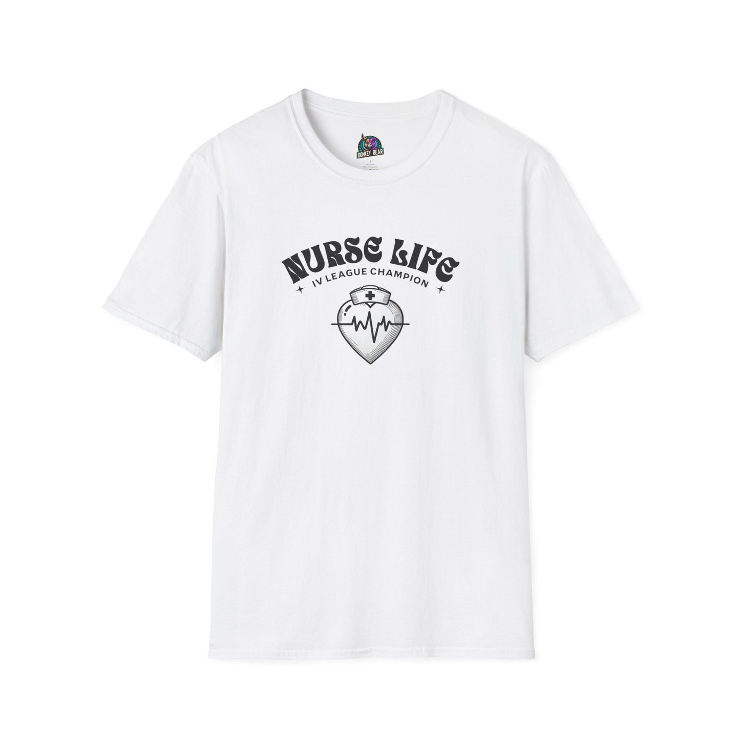 Nurse Life IV League Champion T-Shirt for Nurses.