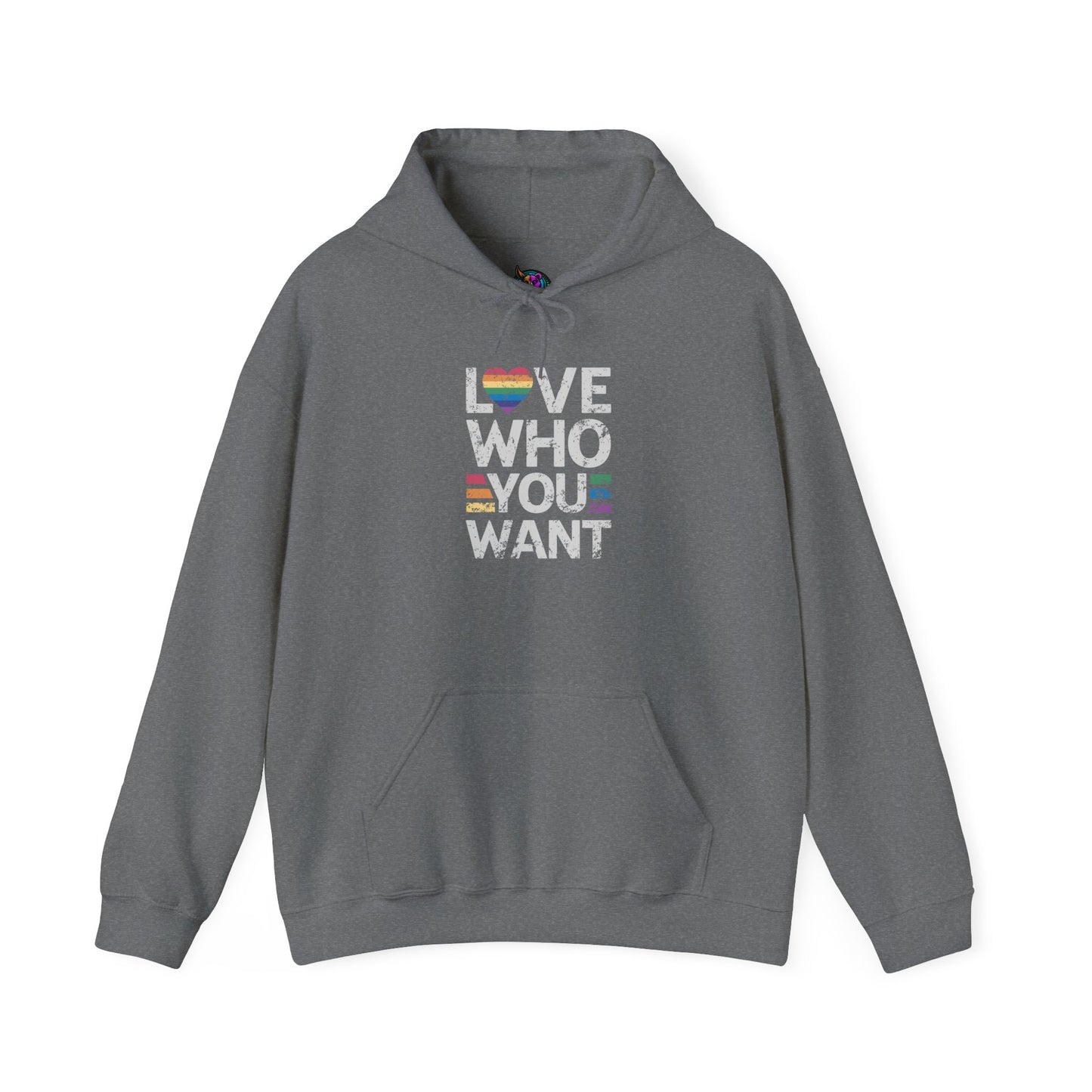 "Love Who You Want" Hoodie – Wear Your Pride, Own Your Love