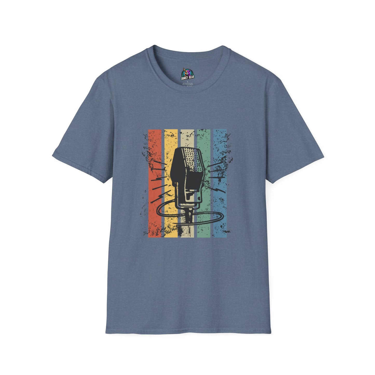 "Retro Mic" T-Shirt – Vintage Vibes, Timeless Sound