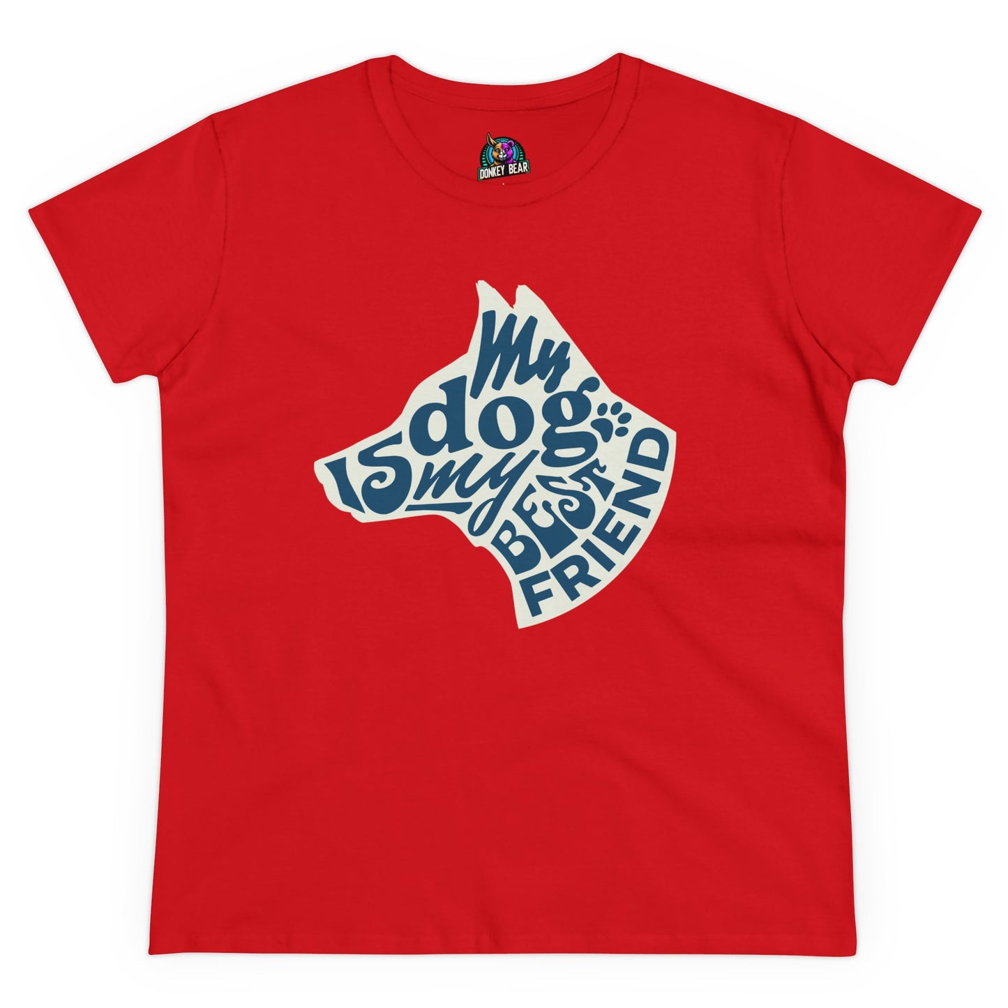 "My Dog Is My Best Friend" T-Shirt – Unconditional Love in Every Wag