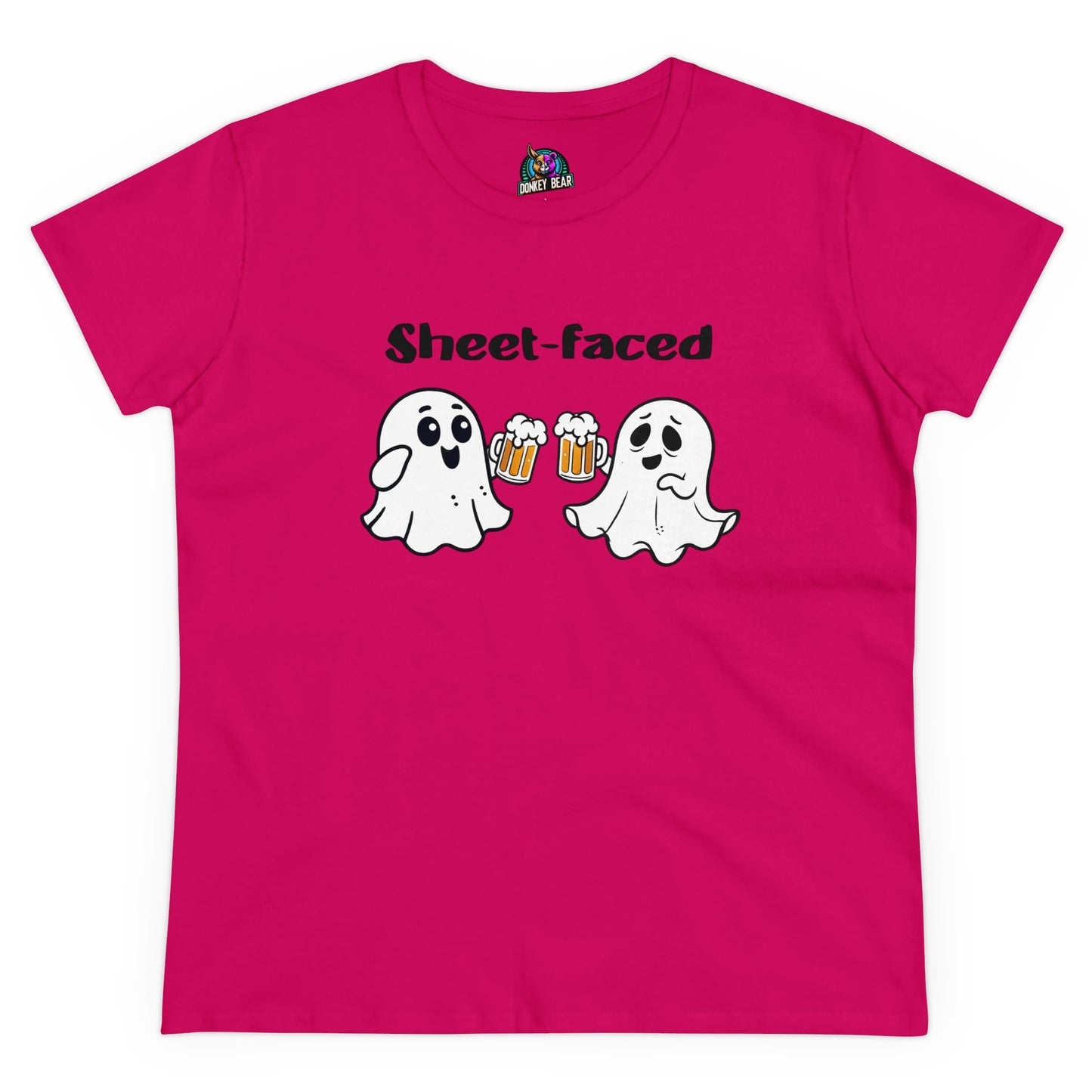 "Sheet-Faced" T-Shirt – Boo-ze Up and Party On!