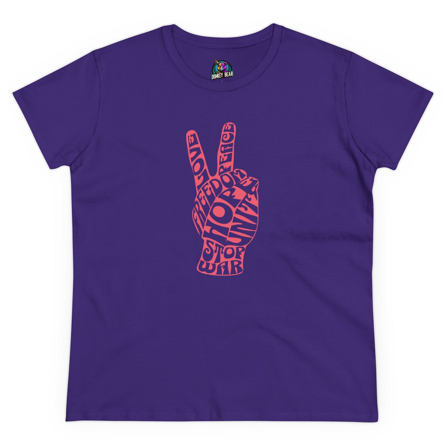 "Peace & Love" T-Shirt – Wear the Message, Spread the Vibes