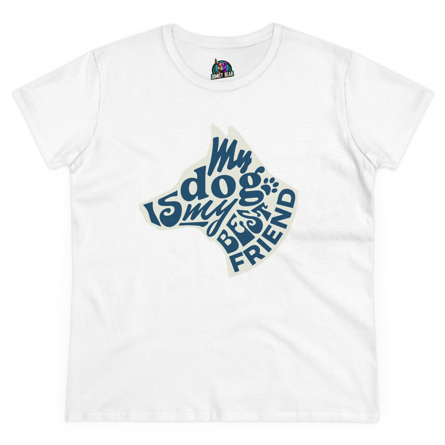 "My Dog Is My Best Friend" T-Shirt – Unconditional Love in Every Wag