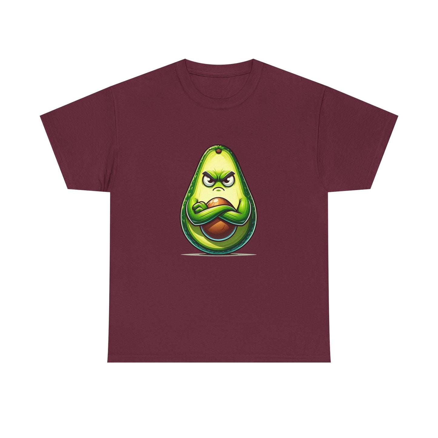 Angry Avocado T-Shirt – Guac ‘N’ Roll with Attitude!