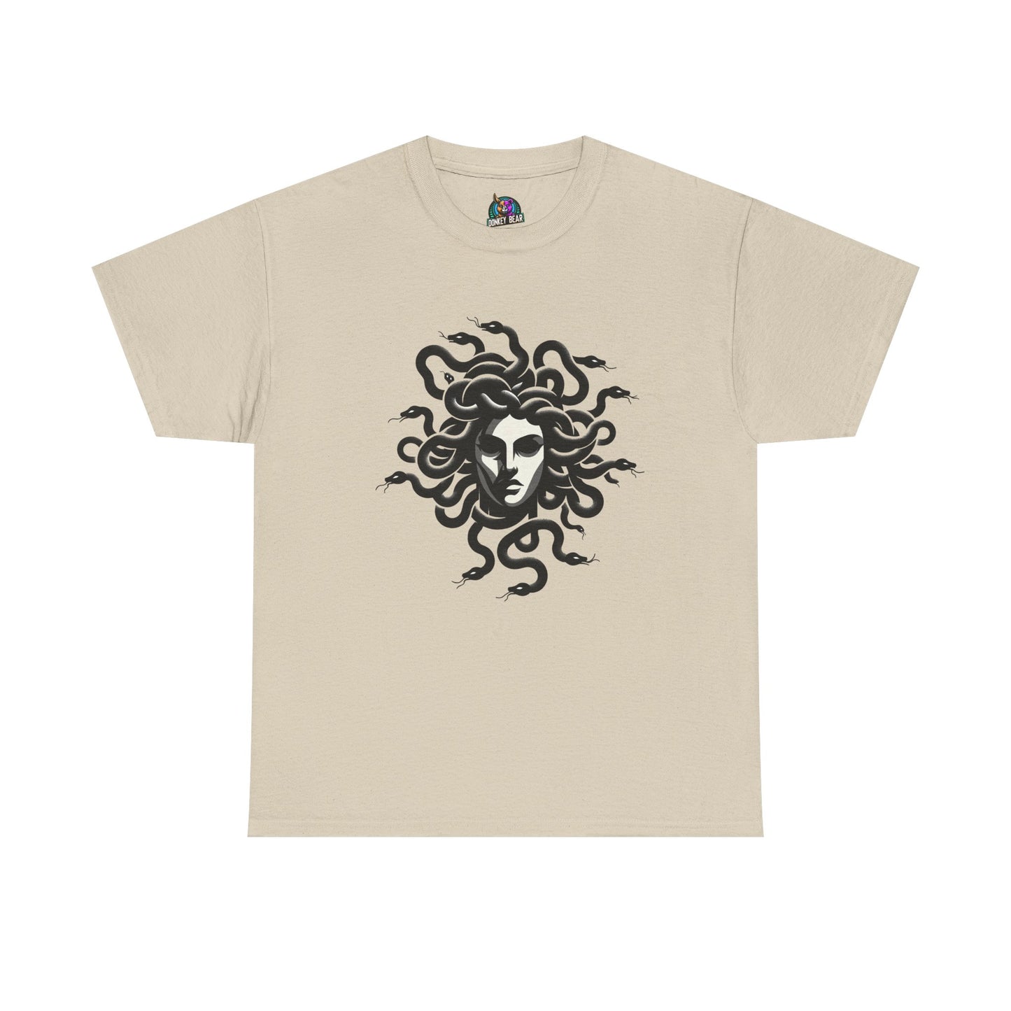 "Medusa’s Gaze" T-Shirt – A Look That Turns Heads (Literally!)