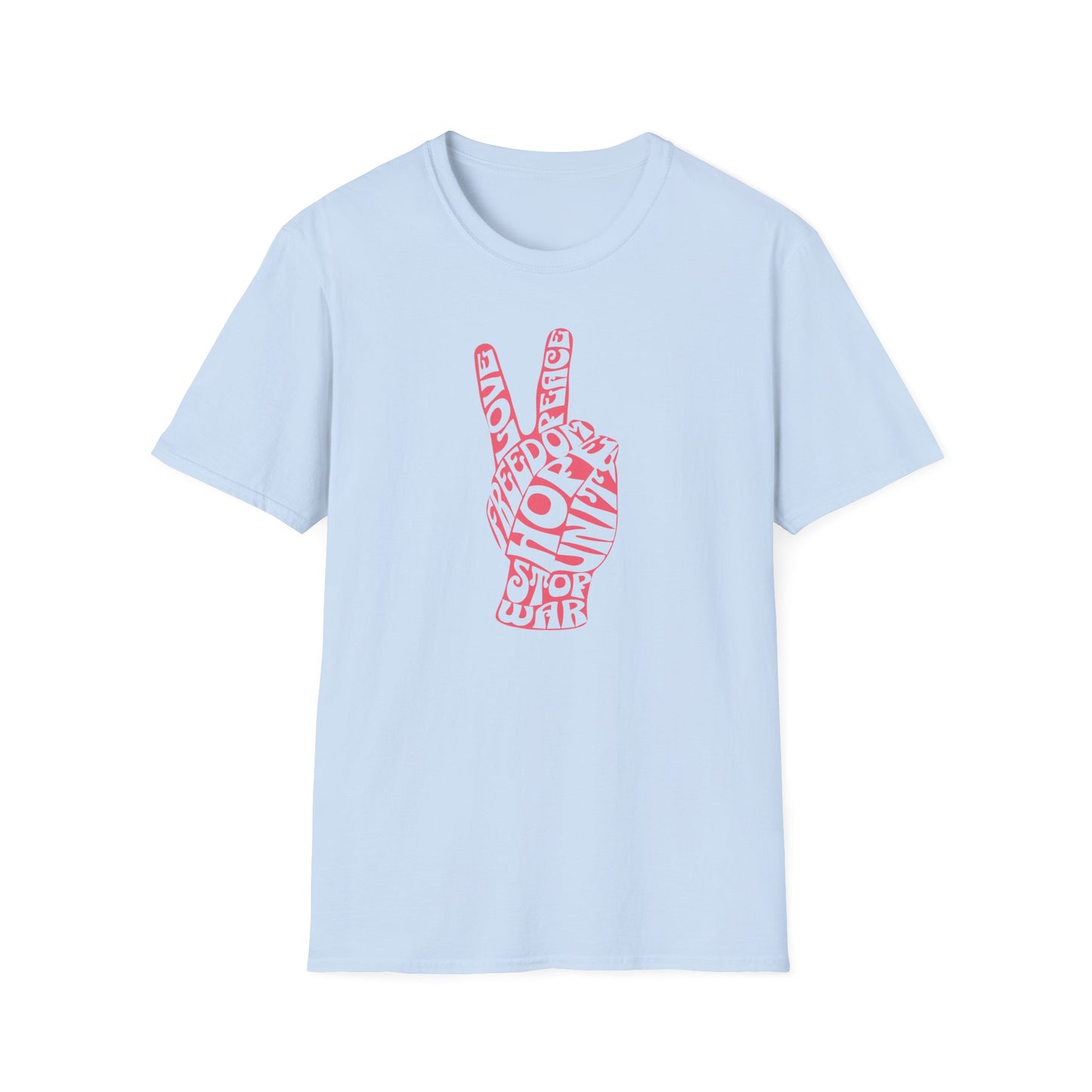 "Peace & Love" T-Shirt – Wear the Message, Spread the Vibes