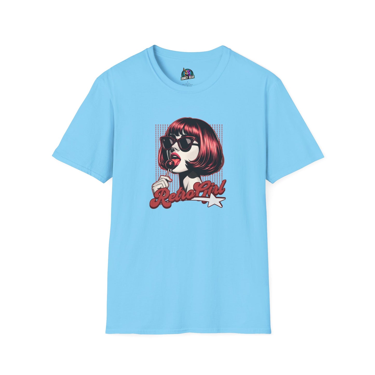 "Retro Girl" T-Shirt – Vintage Vibes, Modern Style