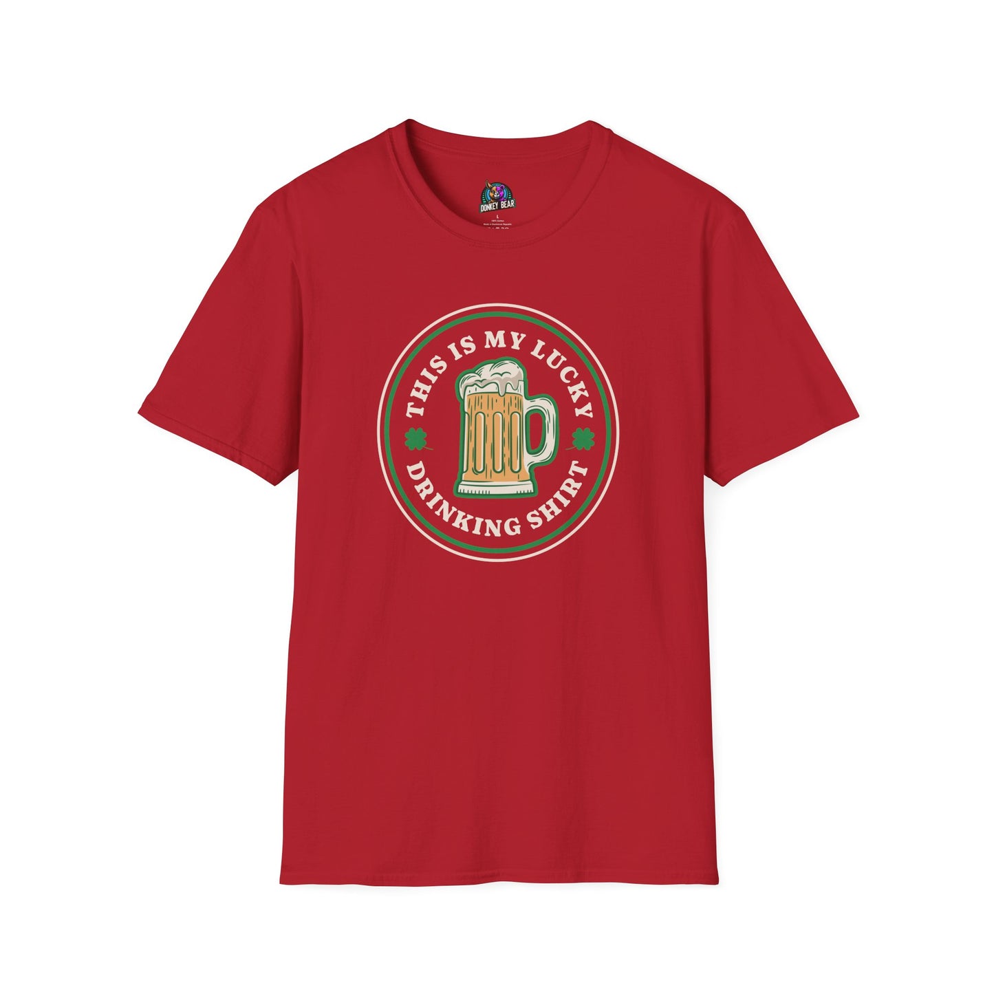 "This Is My Lucky Drinking Shirt" – Cheers to Good Times & Good Luck!