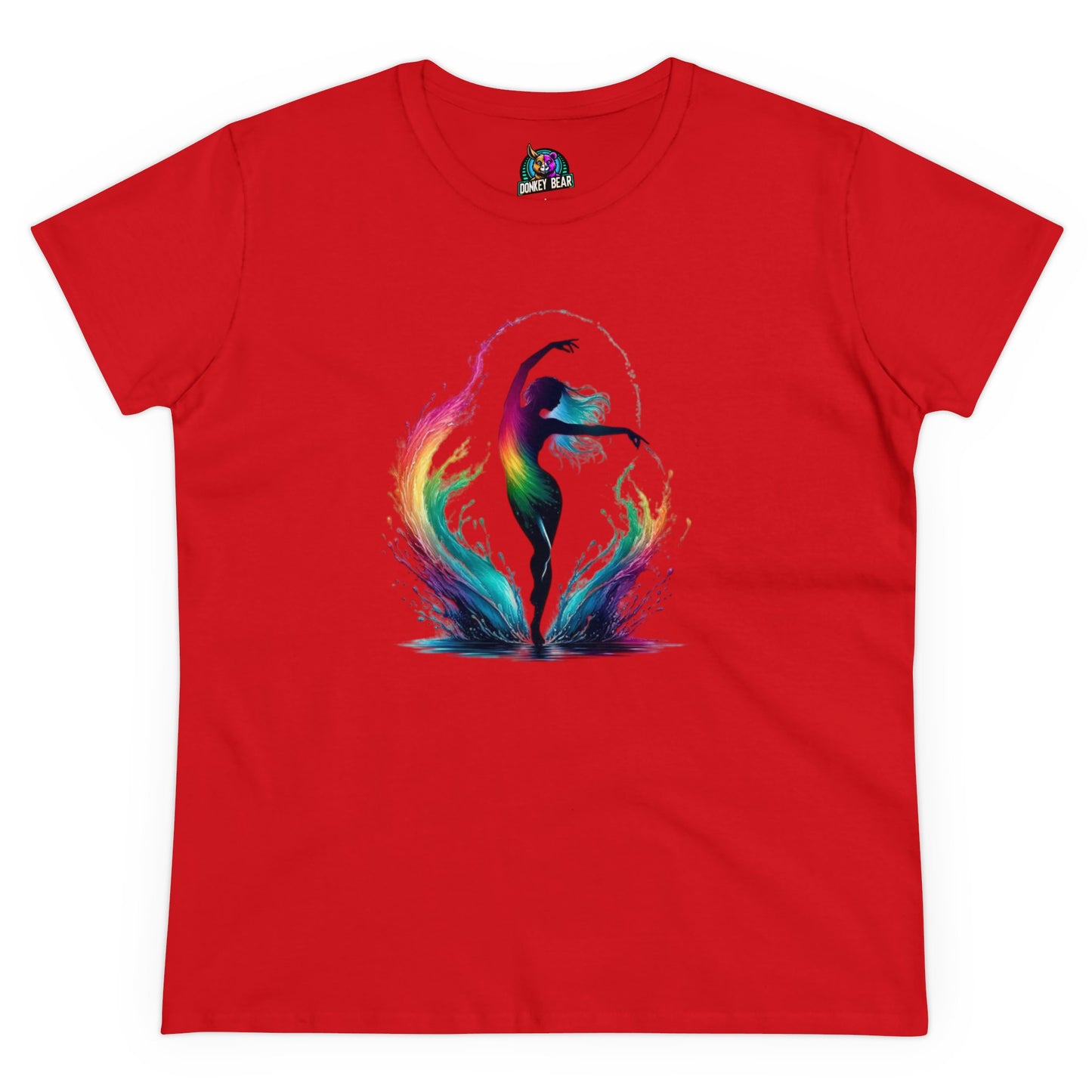 "Rainbow Fairy Dance" T-Shirt – Whimsical, Colorful, and Full of Magic